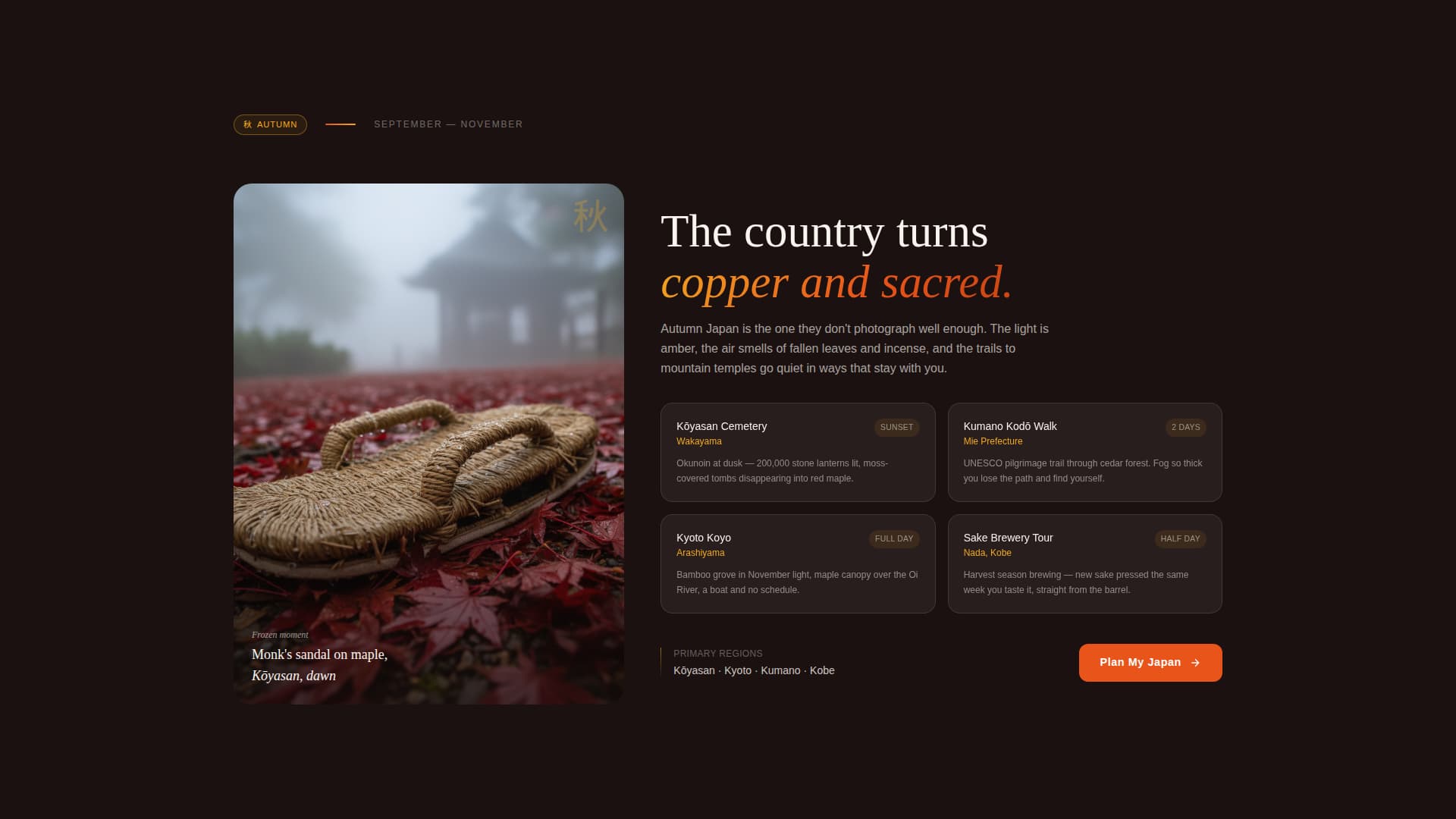 Japan Travel Advanced Booking Website Template