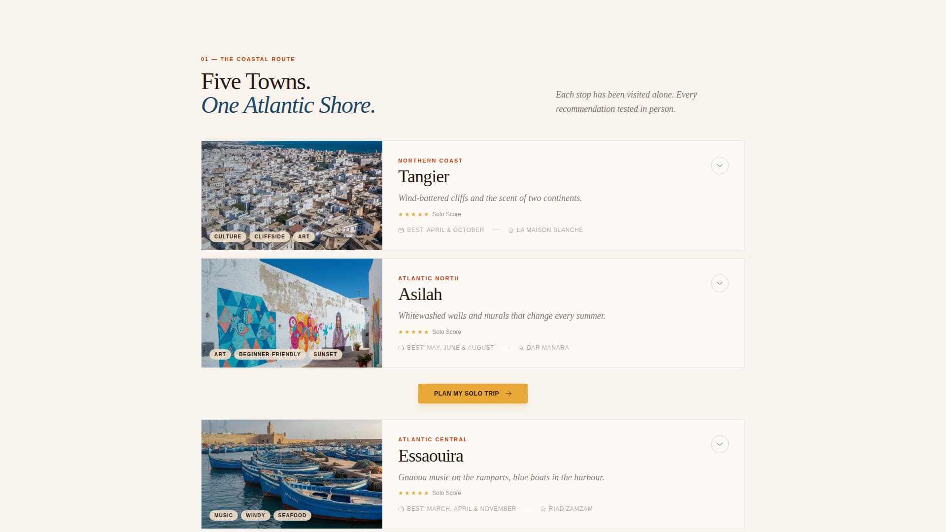 Riad - Breathtaking Morocco Landing Page Template