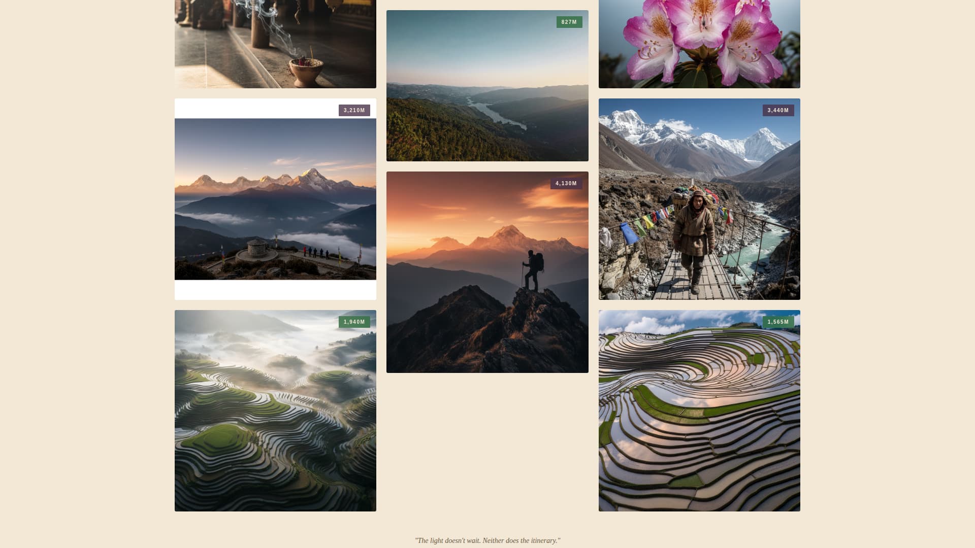 Nepal Travel Specialist Professional Website Template