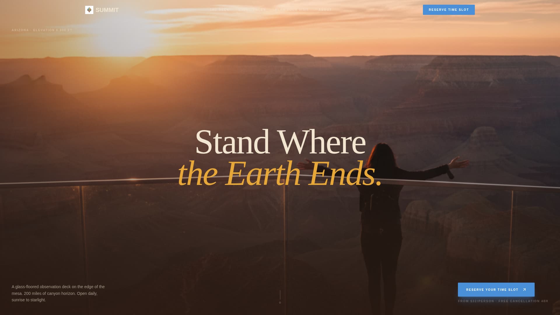 Tourist Attraction & Destination Booking Website Template