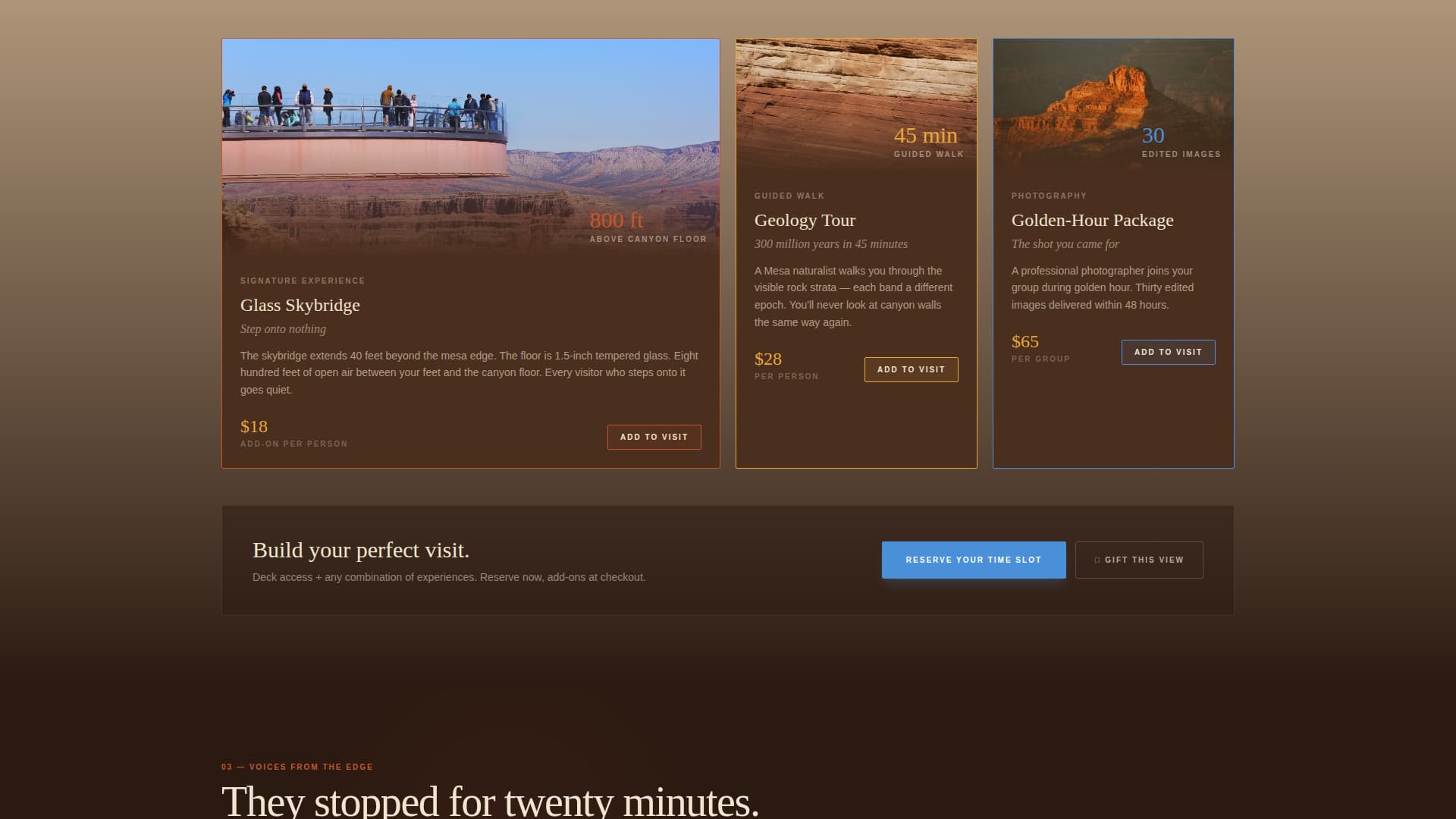 Tourist Attraction & Destination Booking Website Template