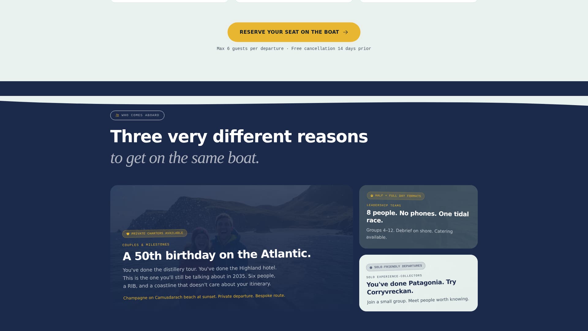Scotland Travel Professional Website Template
