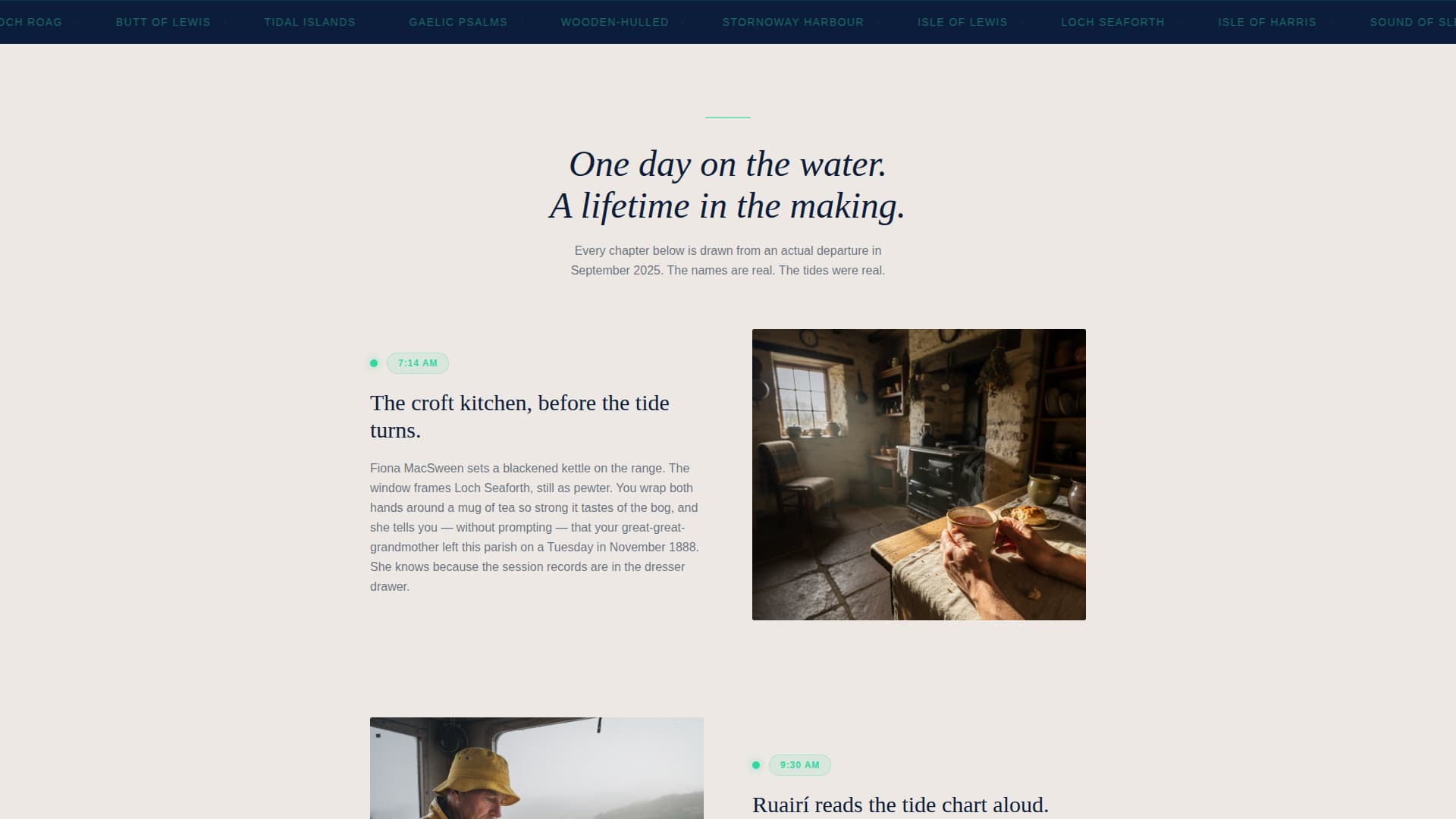 Scotland Travel Booking Website Template