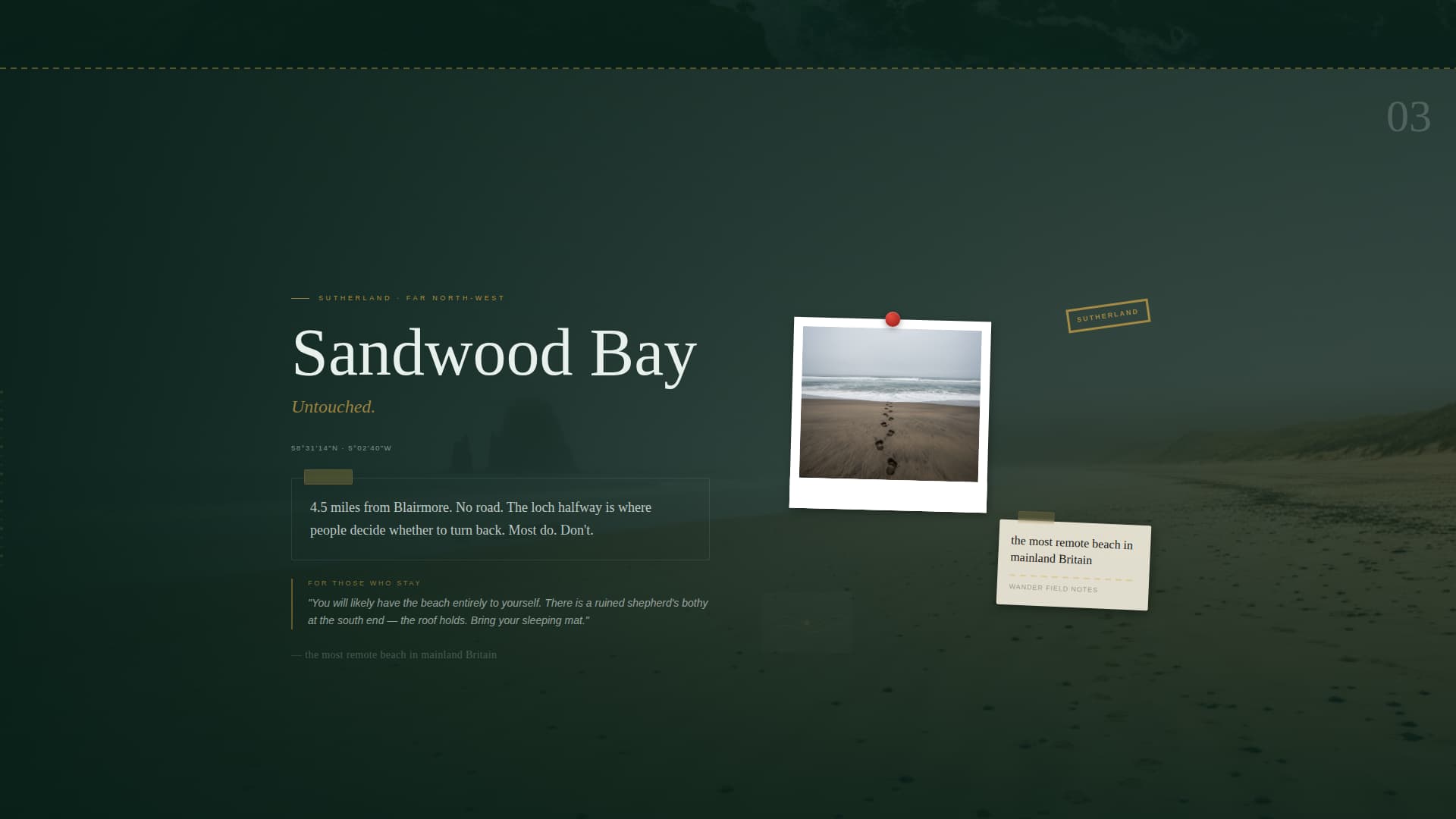 Scotland Travel Specialist Booking Website Template