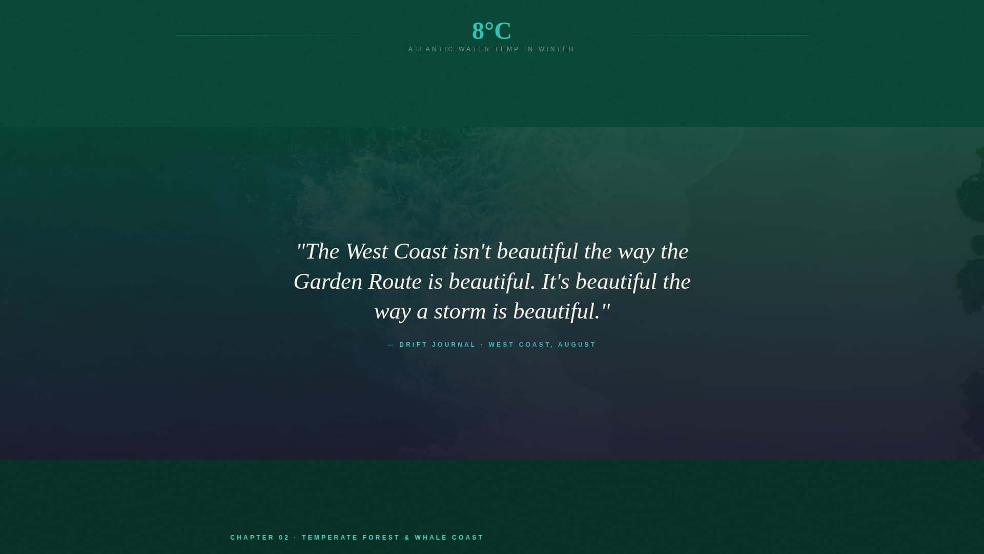 South Africa Travel Blog Website Template