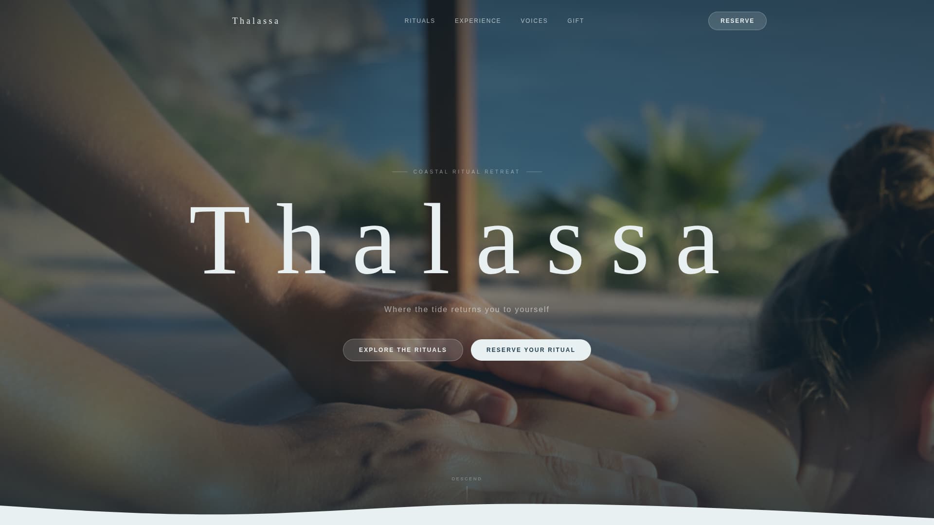Hotel & Resort Specialist Booking Website Template