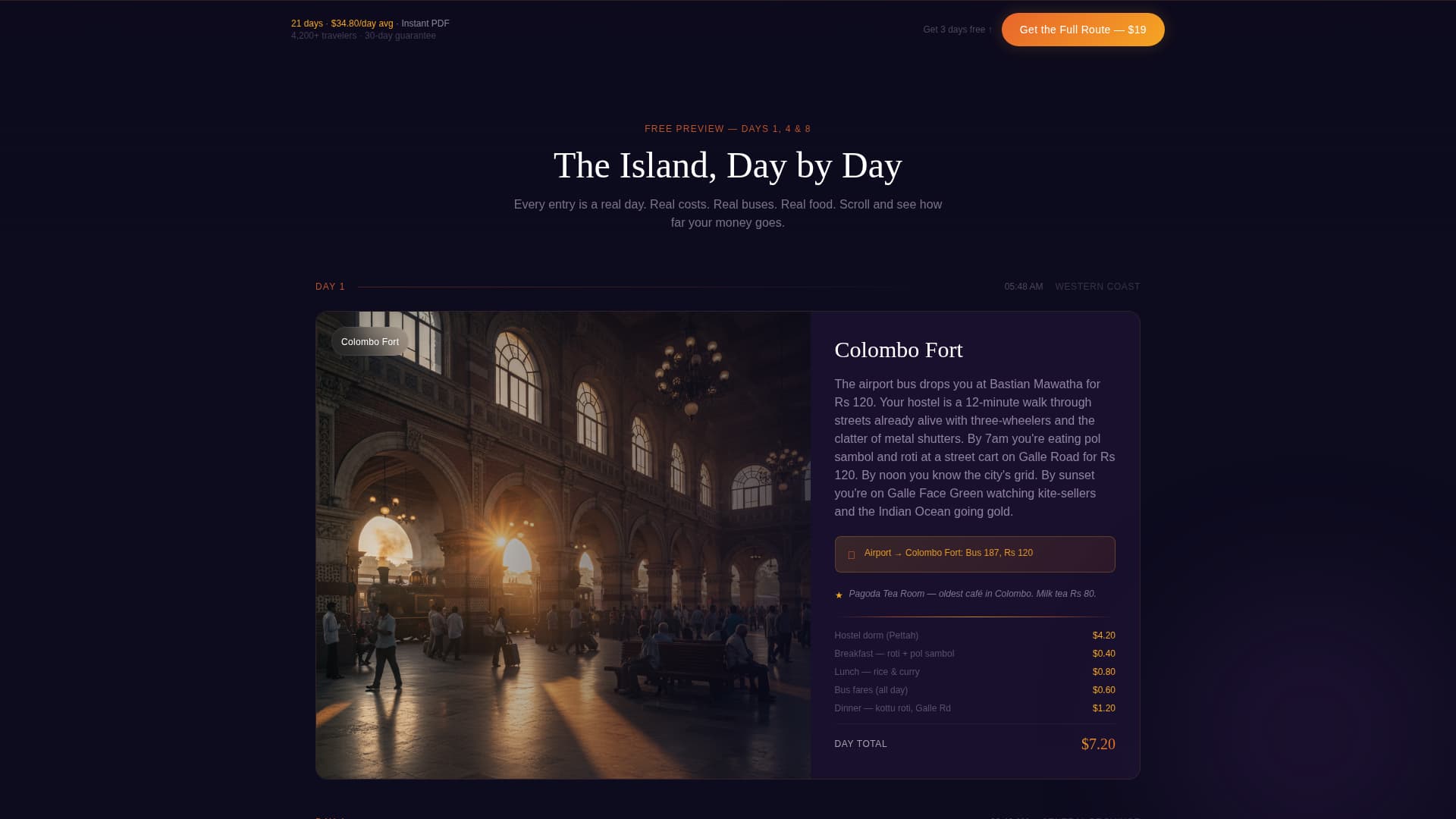 Sri Lanka Travel Professional Website Template