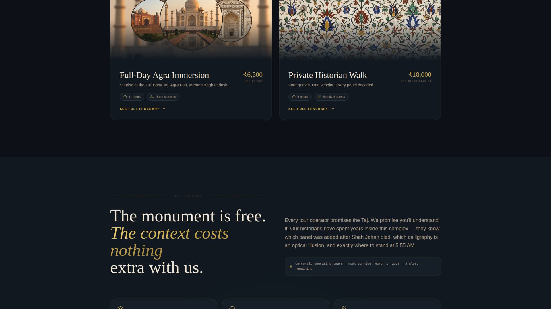 Cultural & Heritage Tourism Booking Website Template