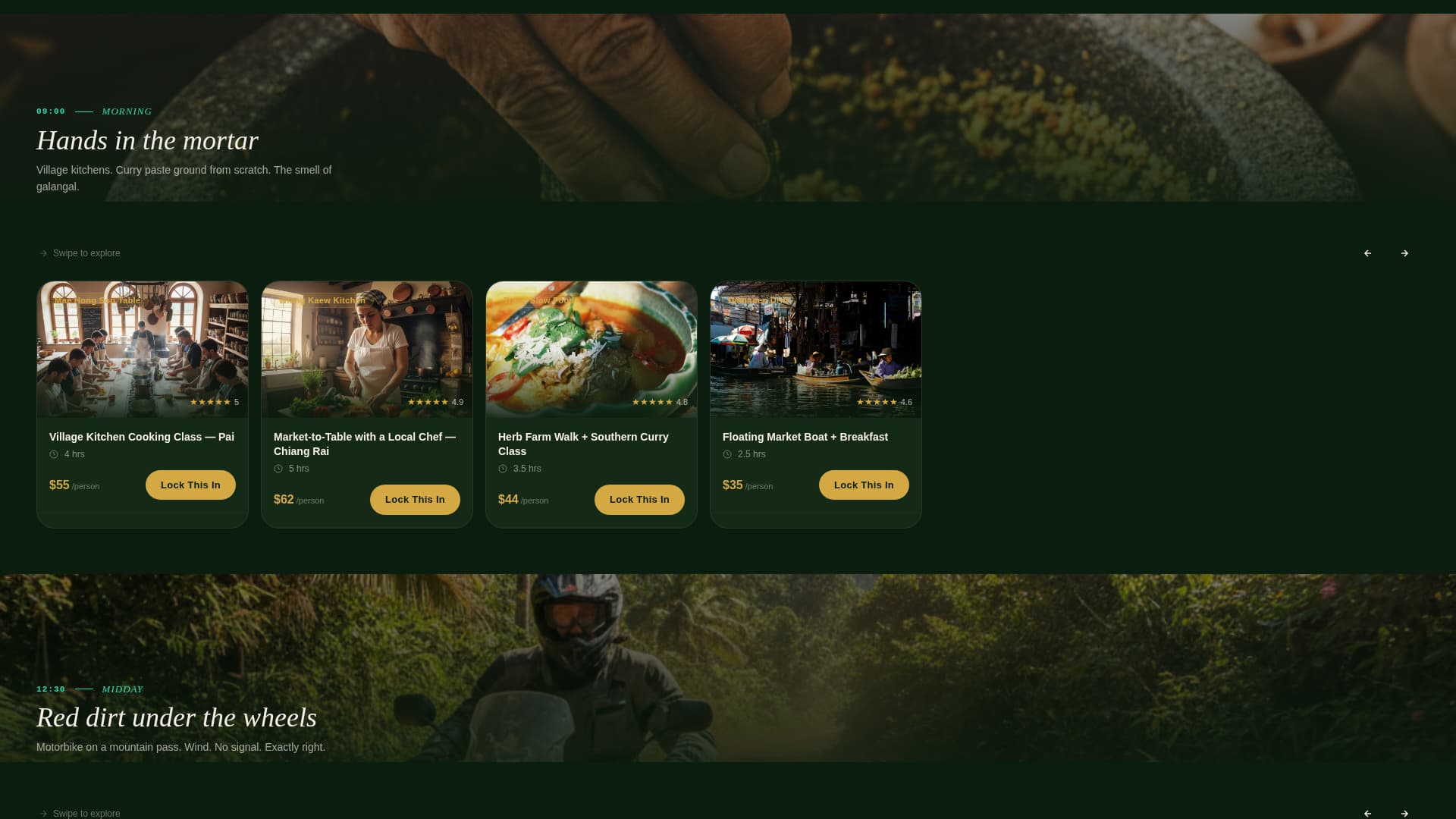 Thailand Travel Professional Website Template