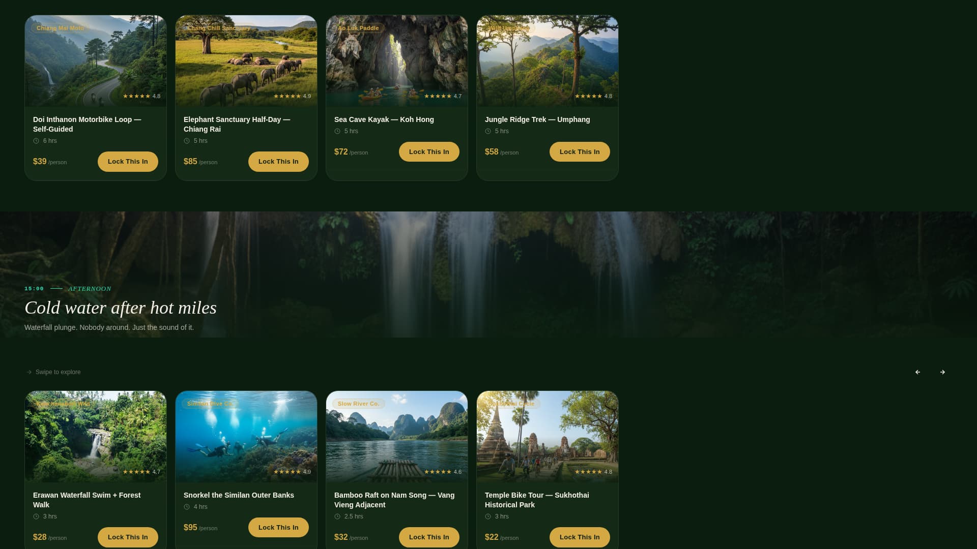 Thailand Travel Professional Website Template