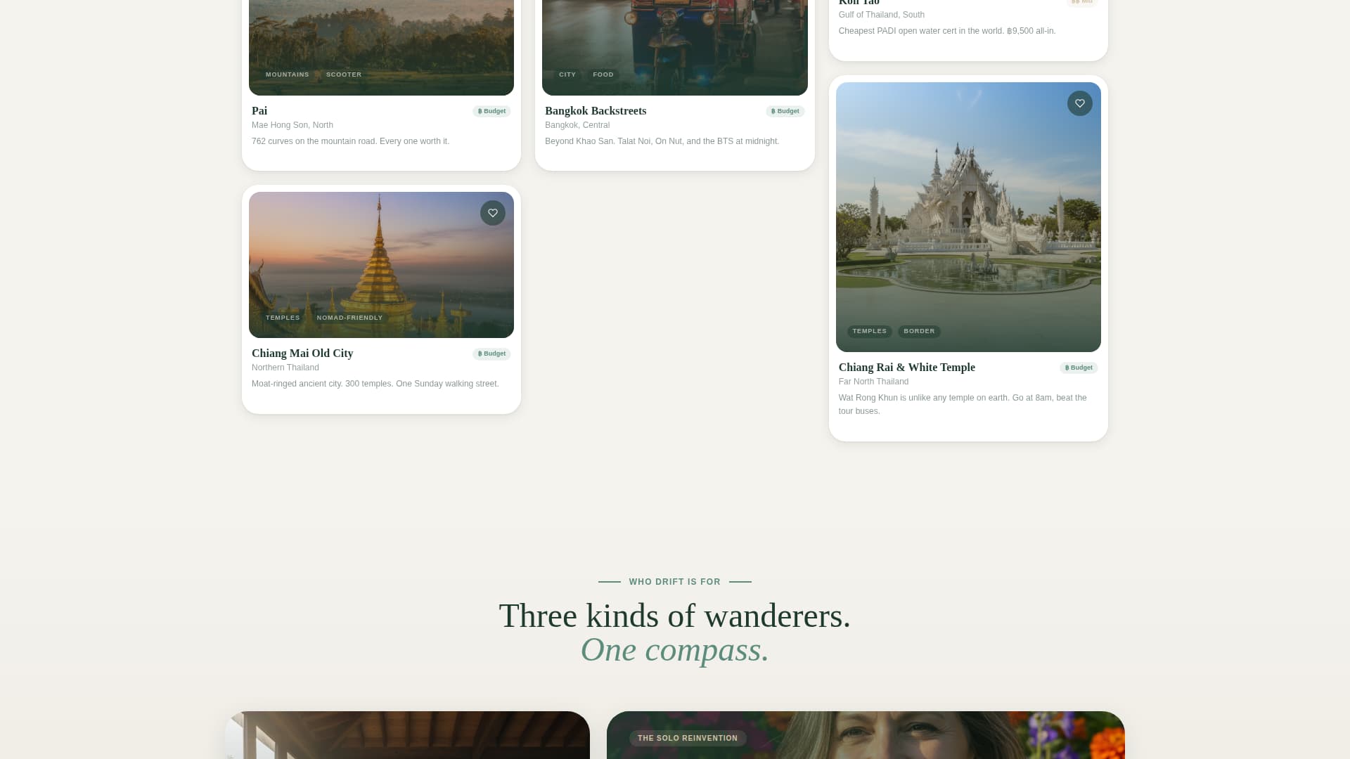 Thailand Travel Specialist Professional Website Template