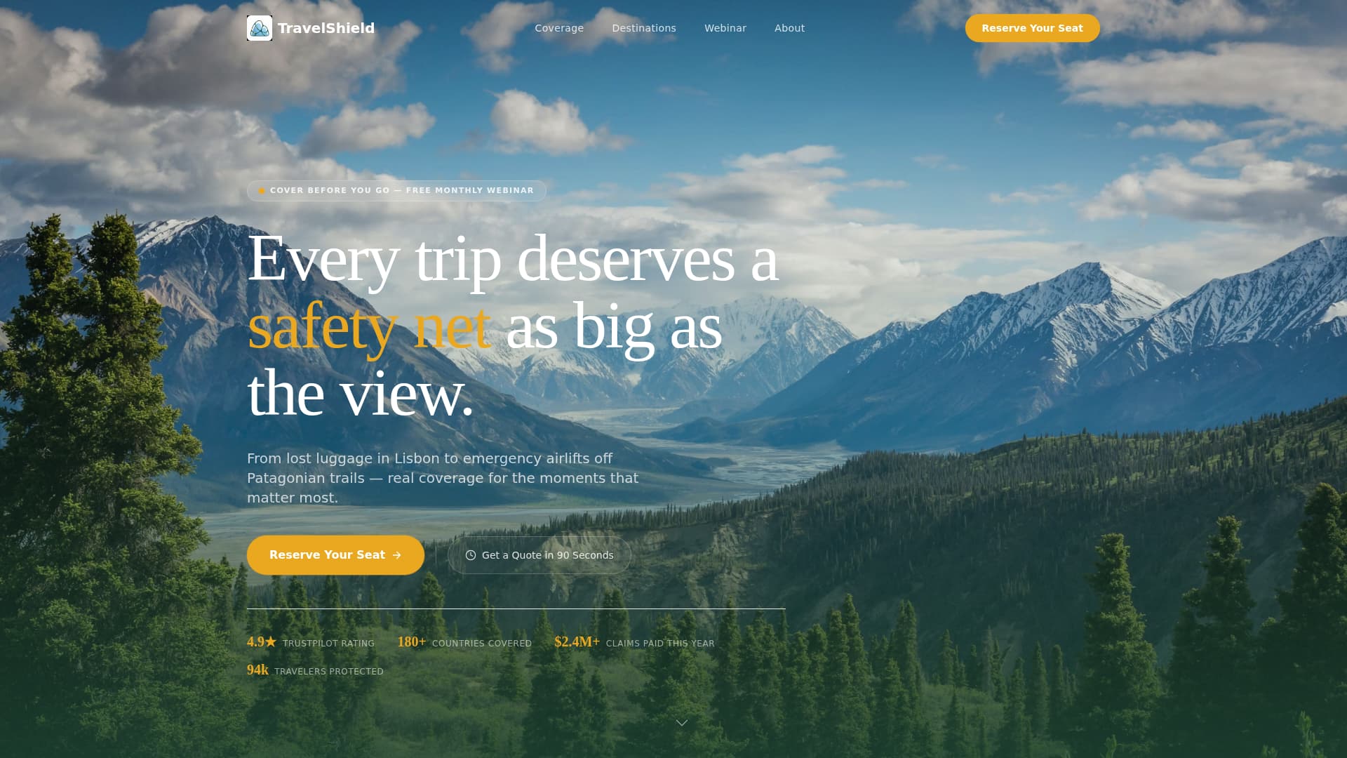 Travel Tech & Booking Platform Cost Calculator Website Template