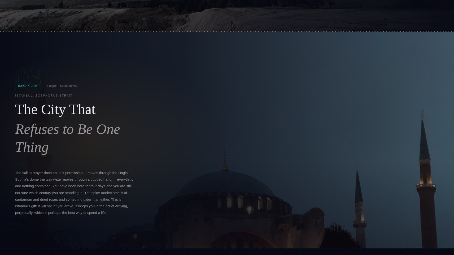 Turkey Travel Blog Website Template