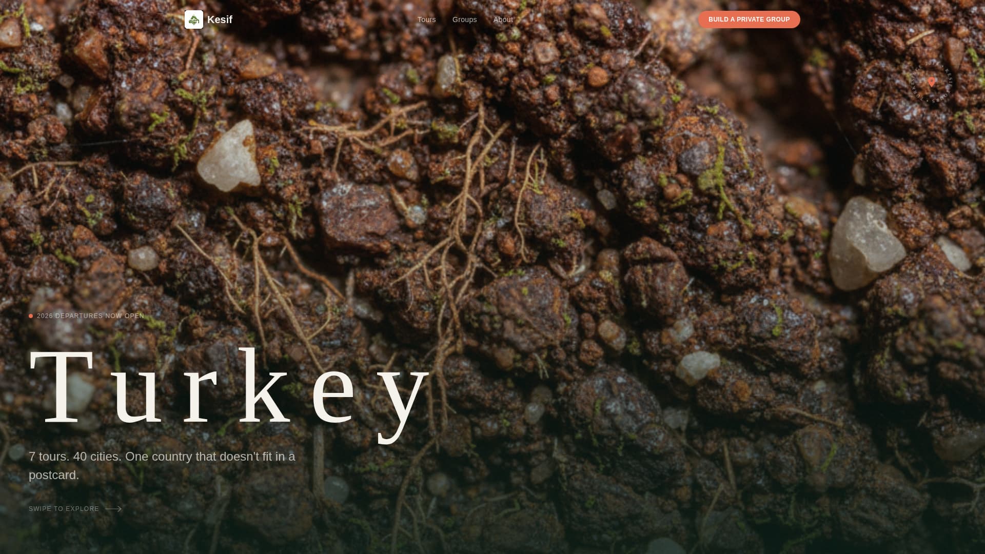 Turkey Travel Booking Website Template
