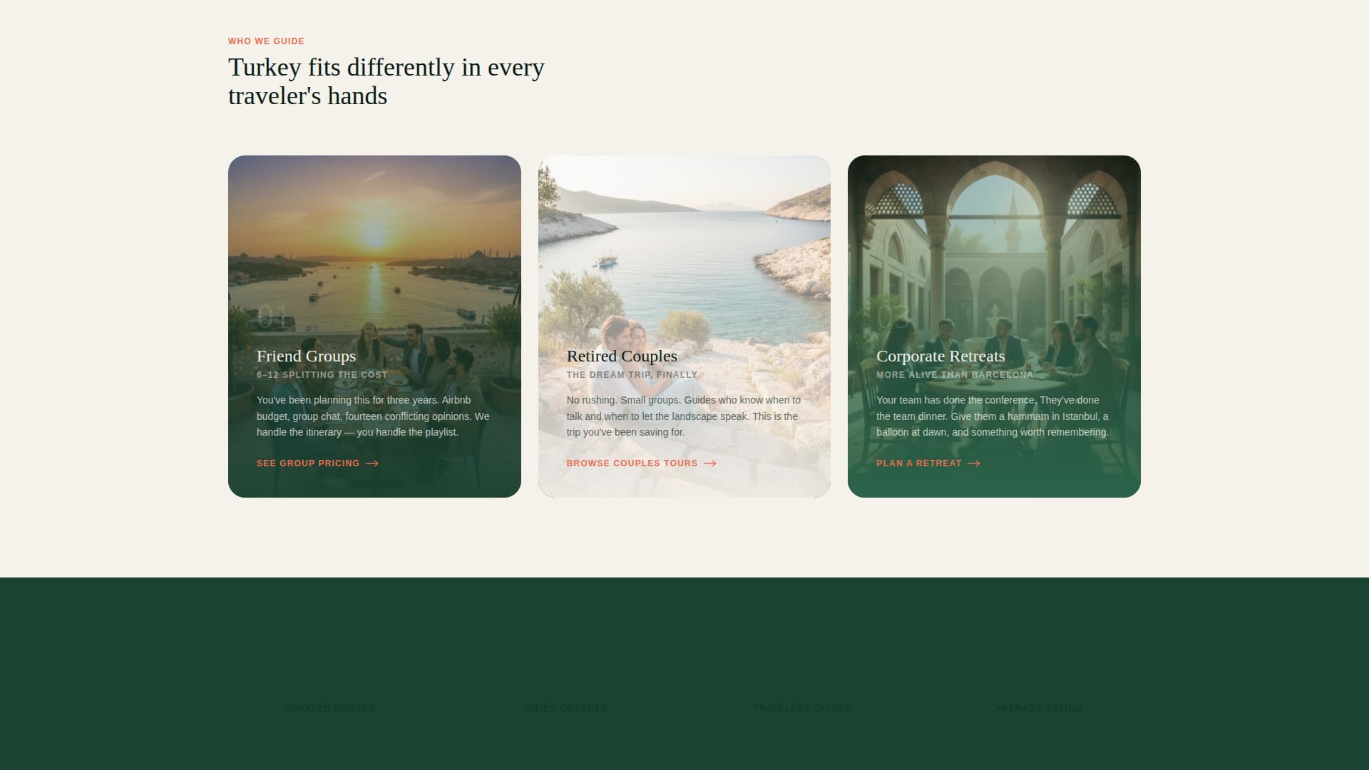 Turkey Travel Booking Website Template