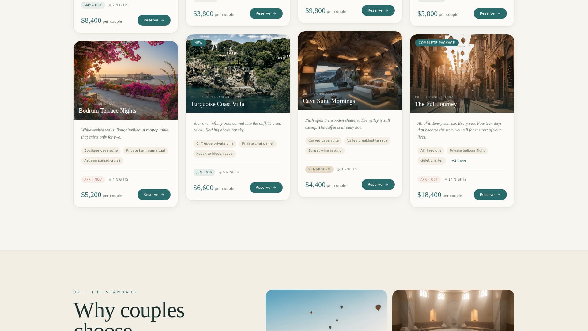 Turkey Travel Specialist Booking Website Template