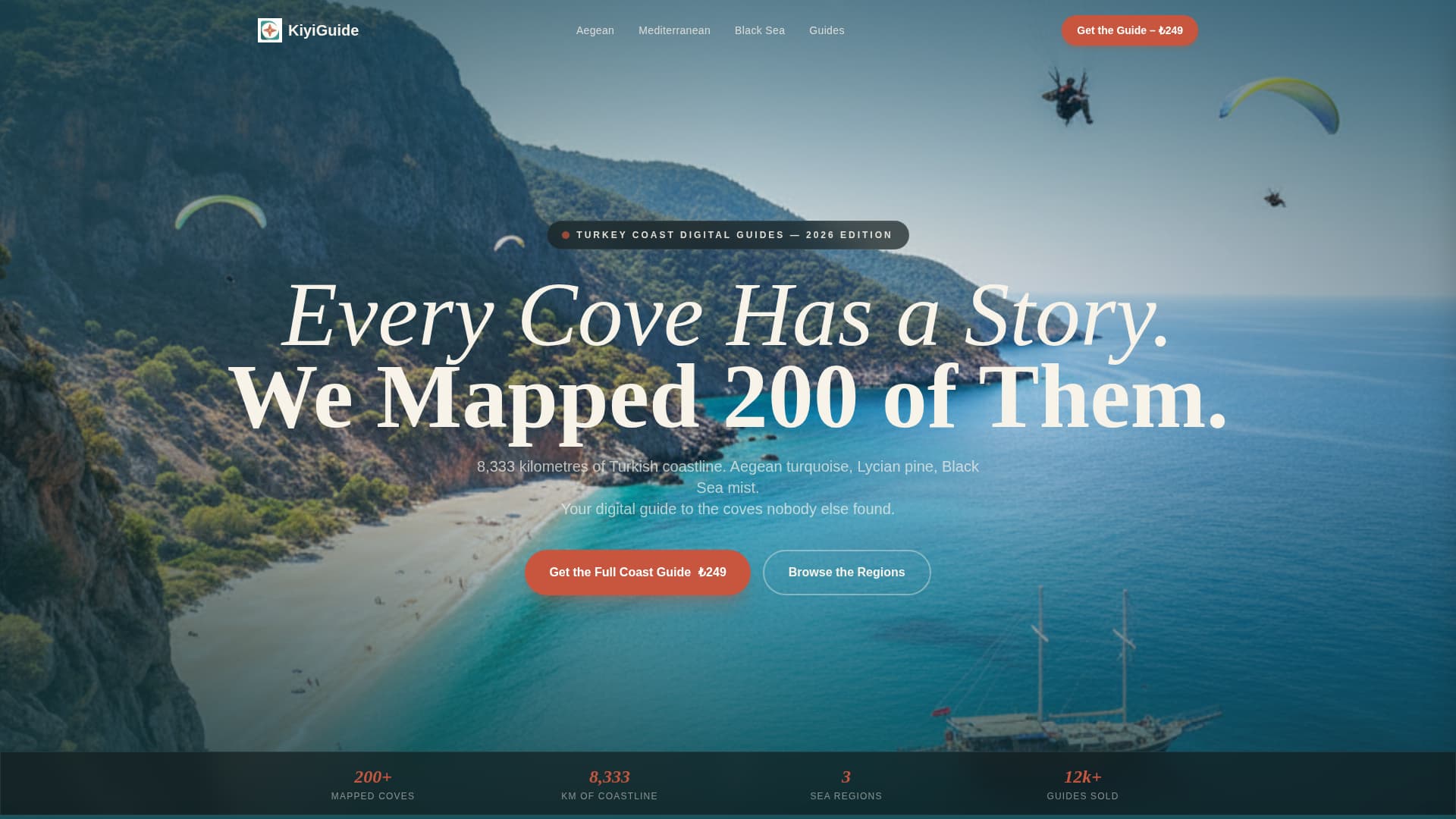 Turkey Travel Specialist Blog Website Template