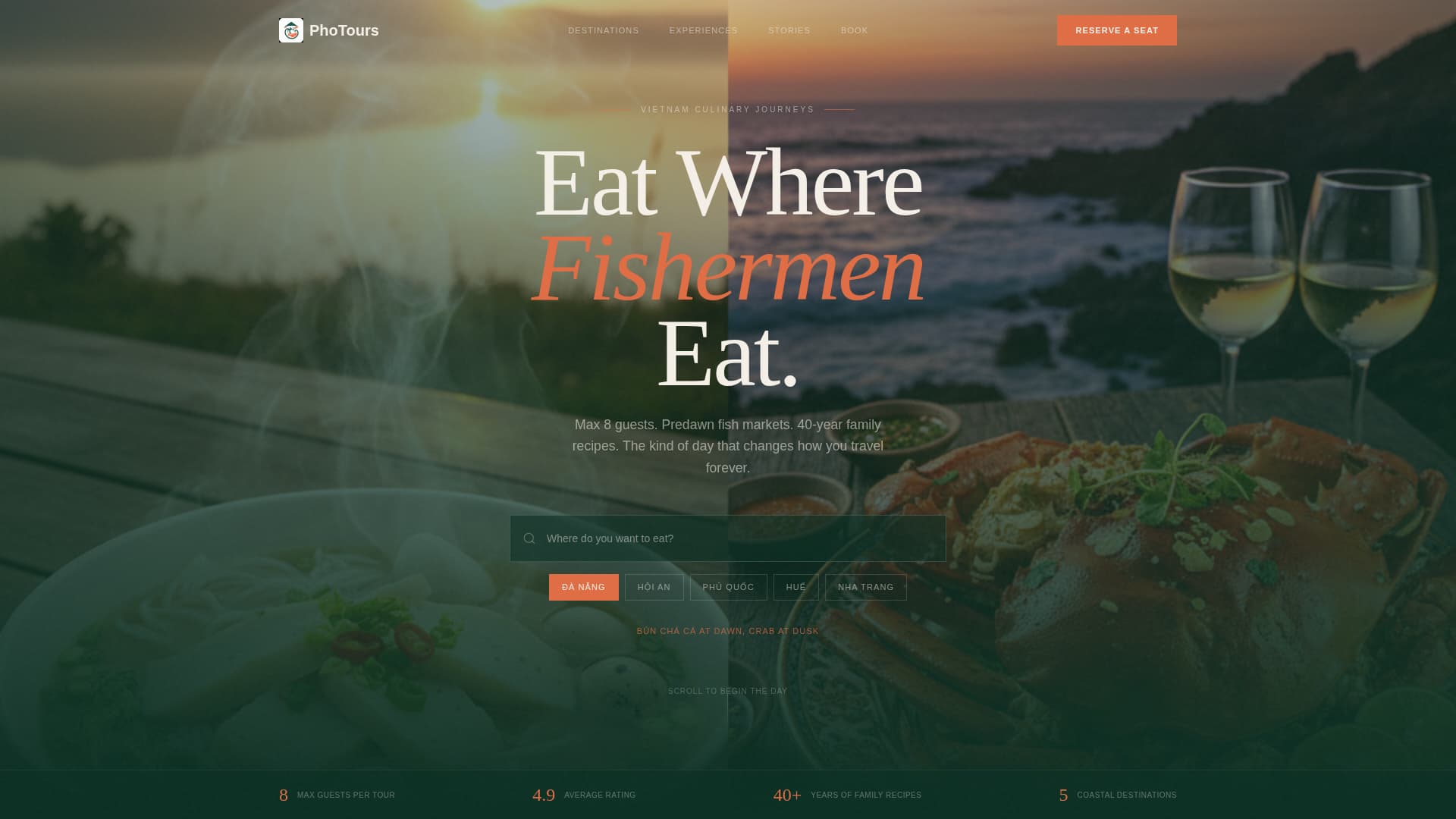 Vietnam Travel Specialist Booking Website Template