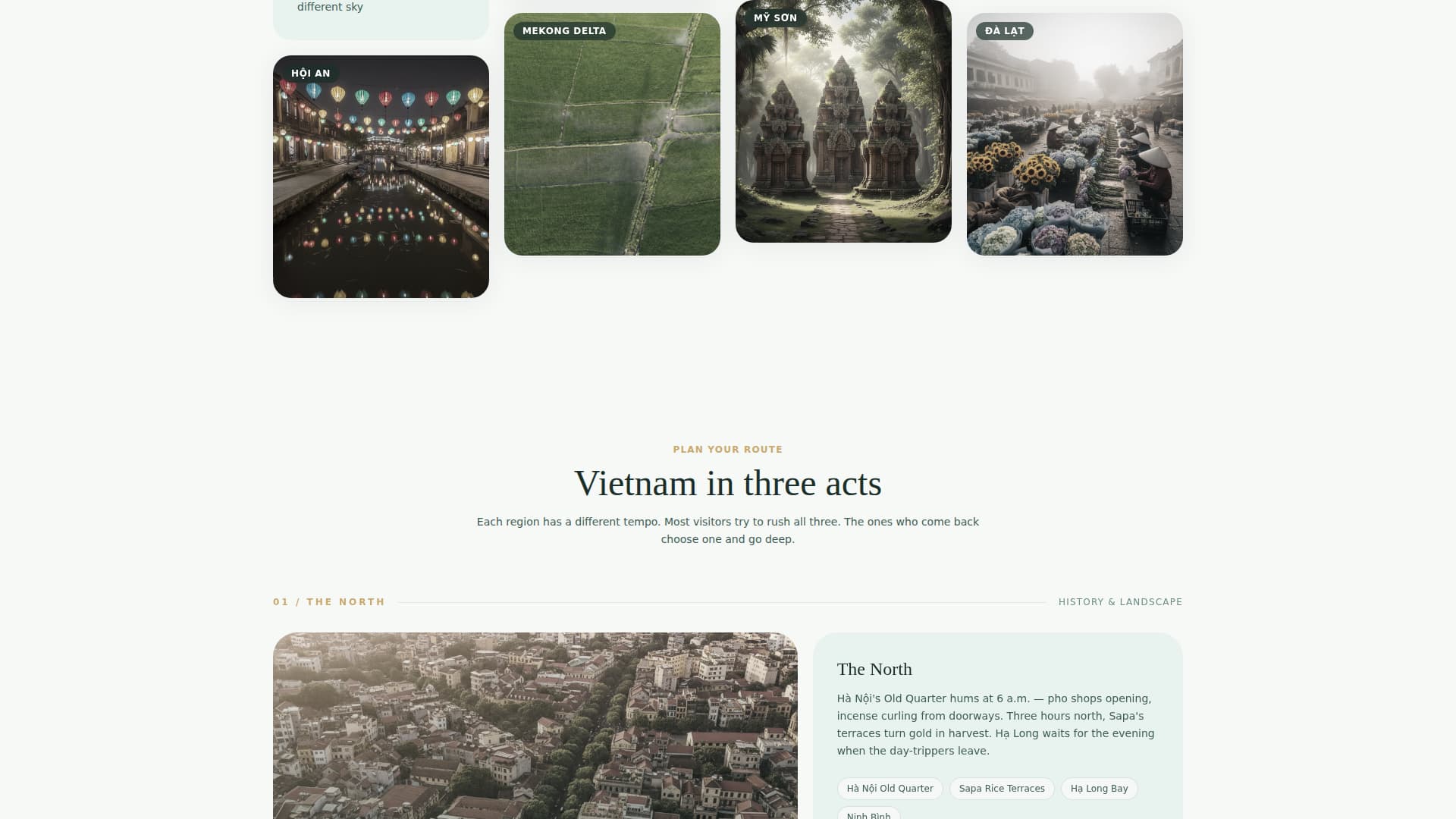 Vietnam Travel Booking Website Template