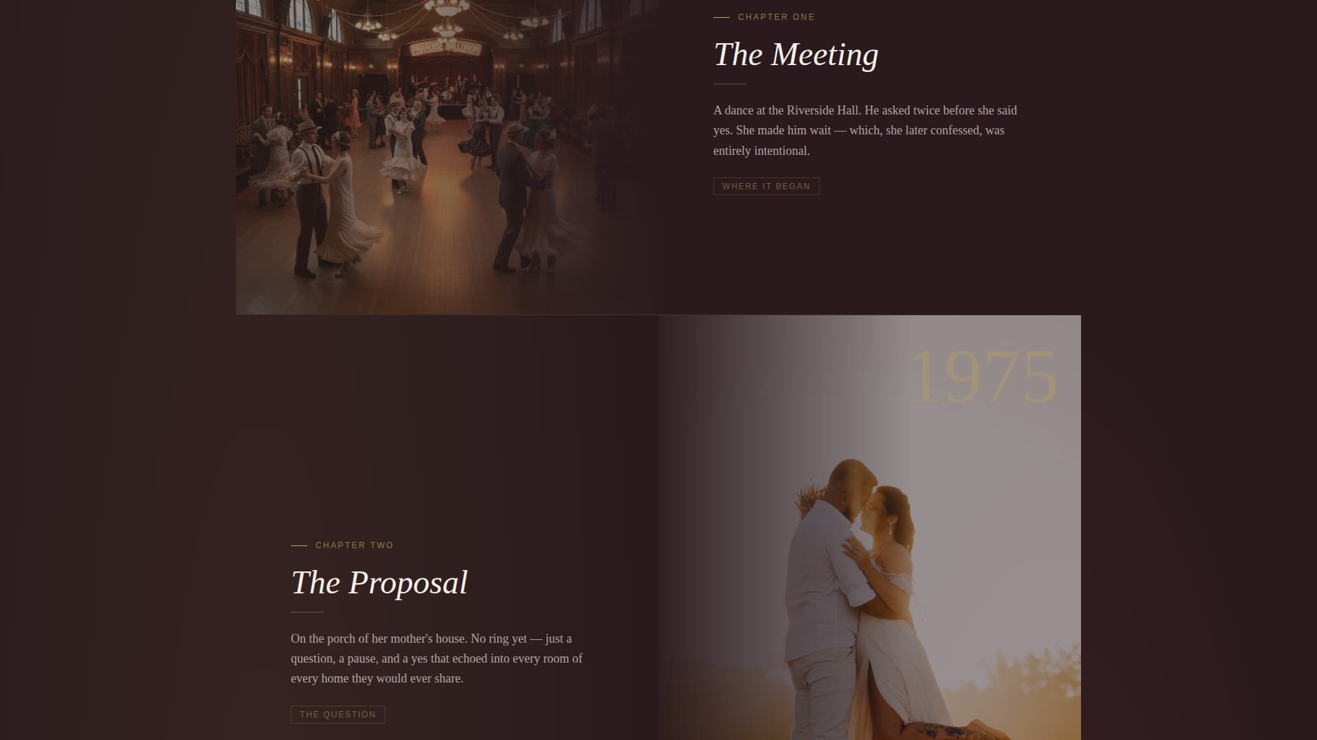 Anniversary Event Professional Website Template