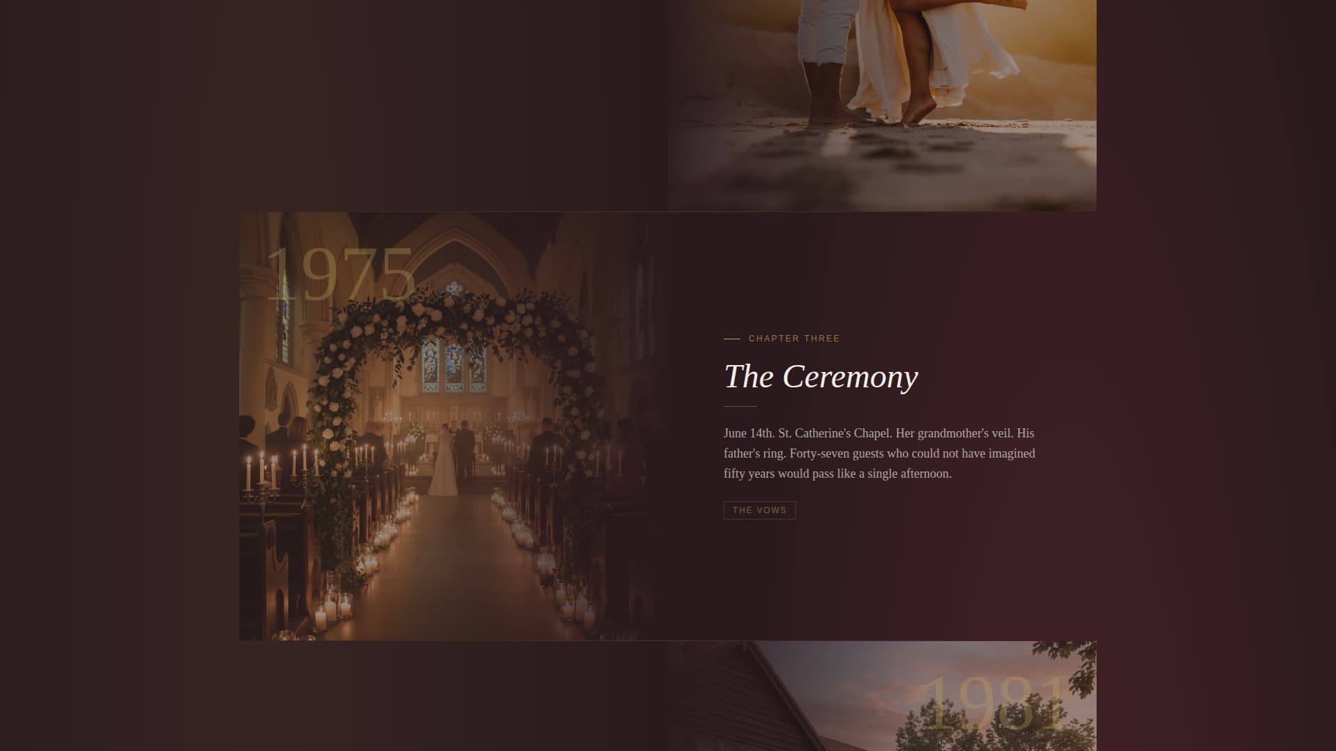 Anniversary Event Professional Website Template
