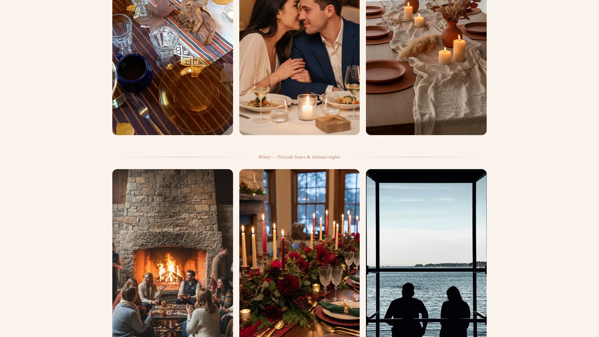 Anniversary Event Advanced Booking Website Template