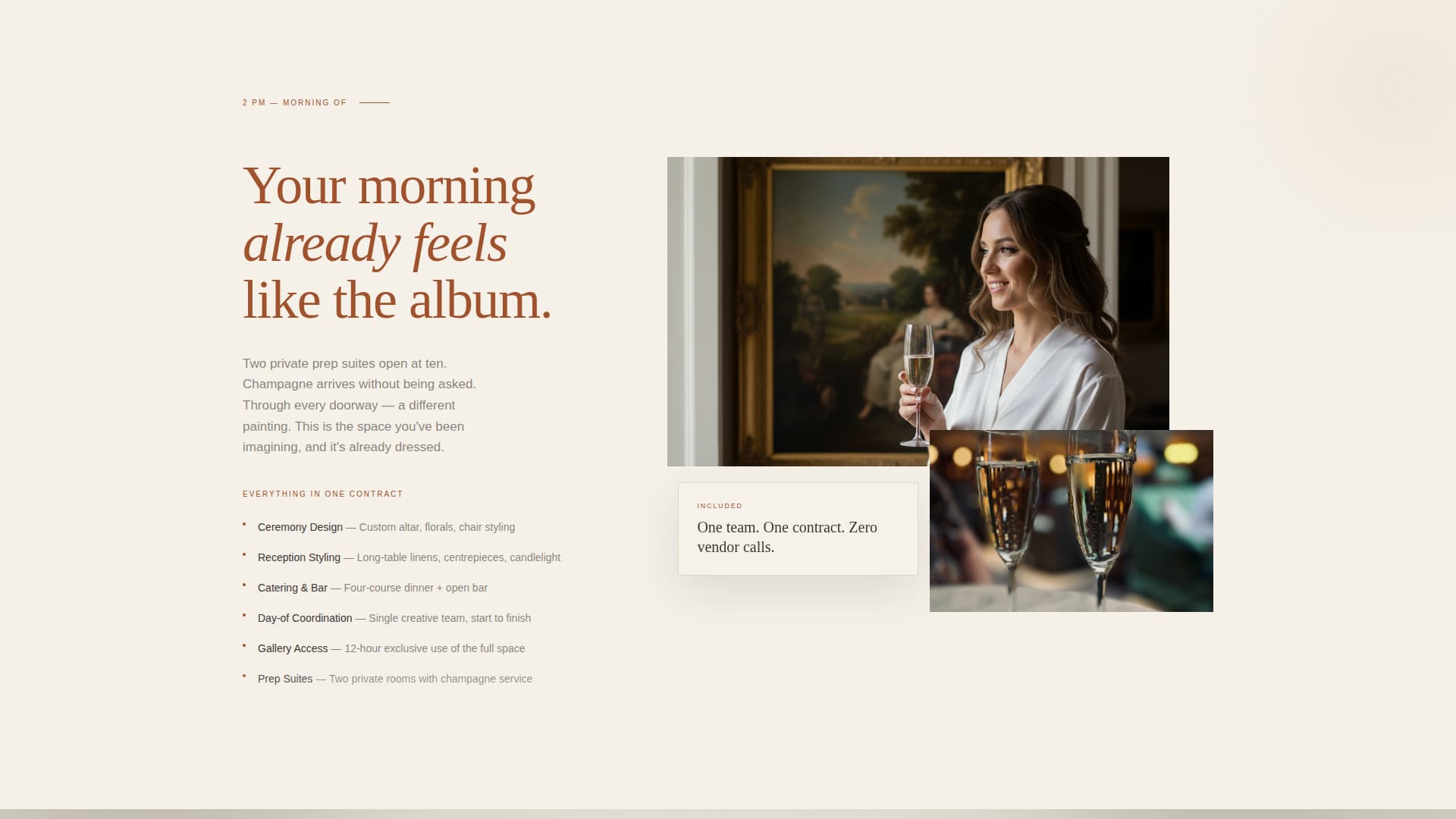 Wedding Venue Booking Website Template