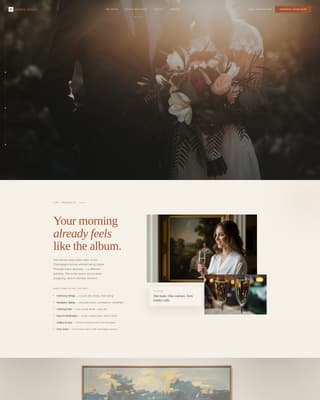 Wedding Venue Booking Website Template