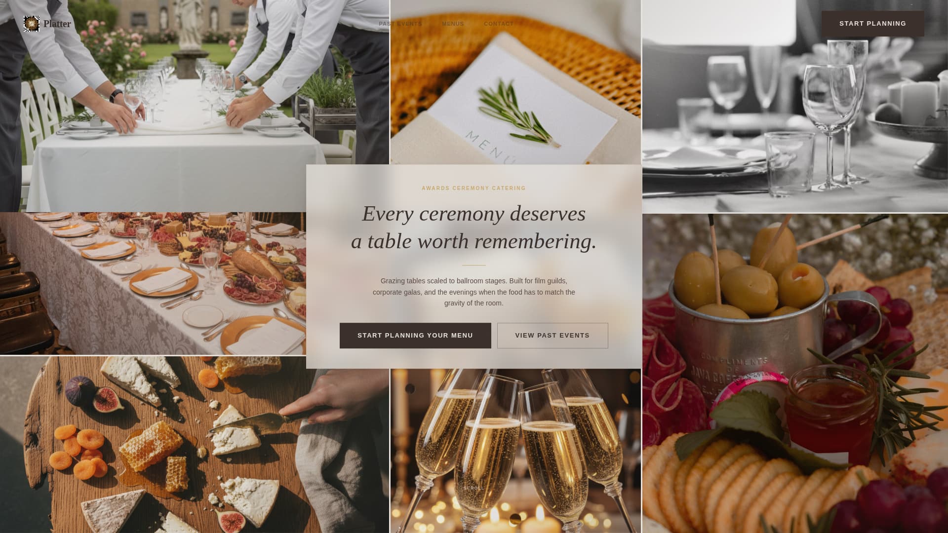 Awards Ceremony Event Professional Website Template