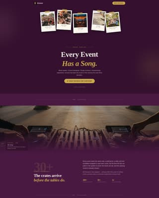 Community Event Booking Website Template