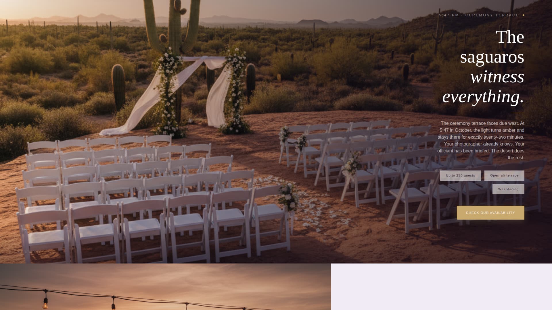 Wedding Venue Premium Professional Website Template
