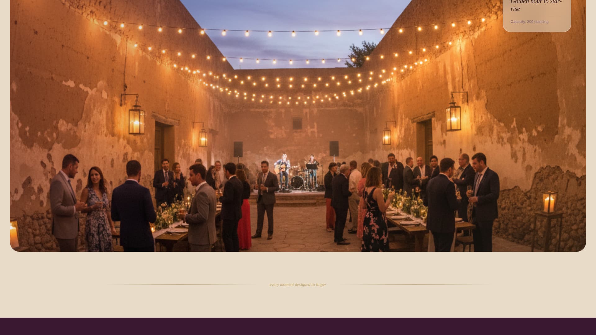 Wedding Venue Professional Website Template