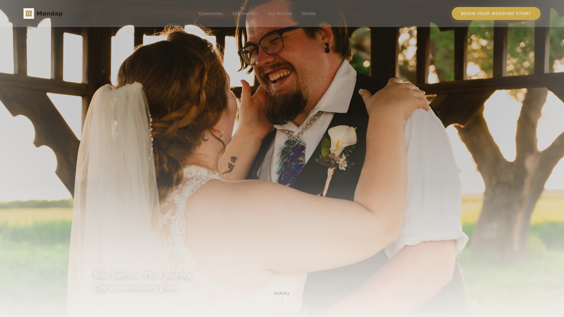 Indian Wedding Professional Website Template