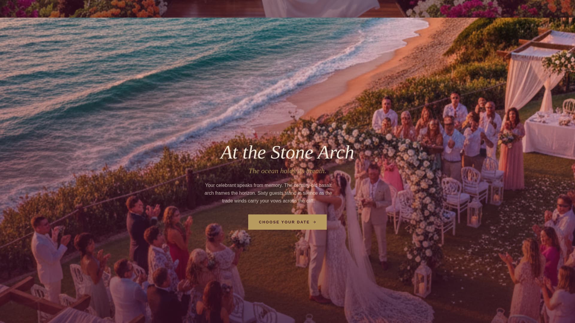 Wedding Venue Booking Website Template