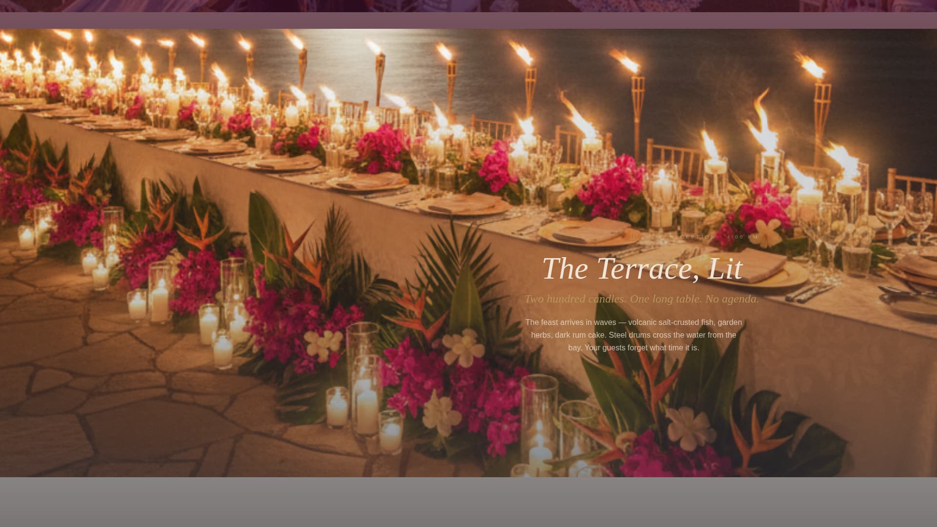 Wedding Venue Booking Website Template