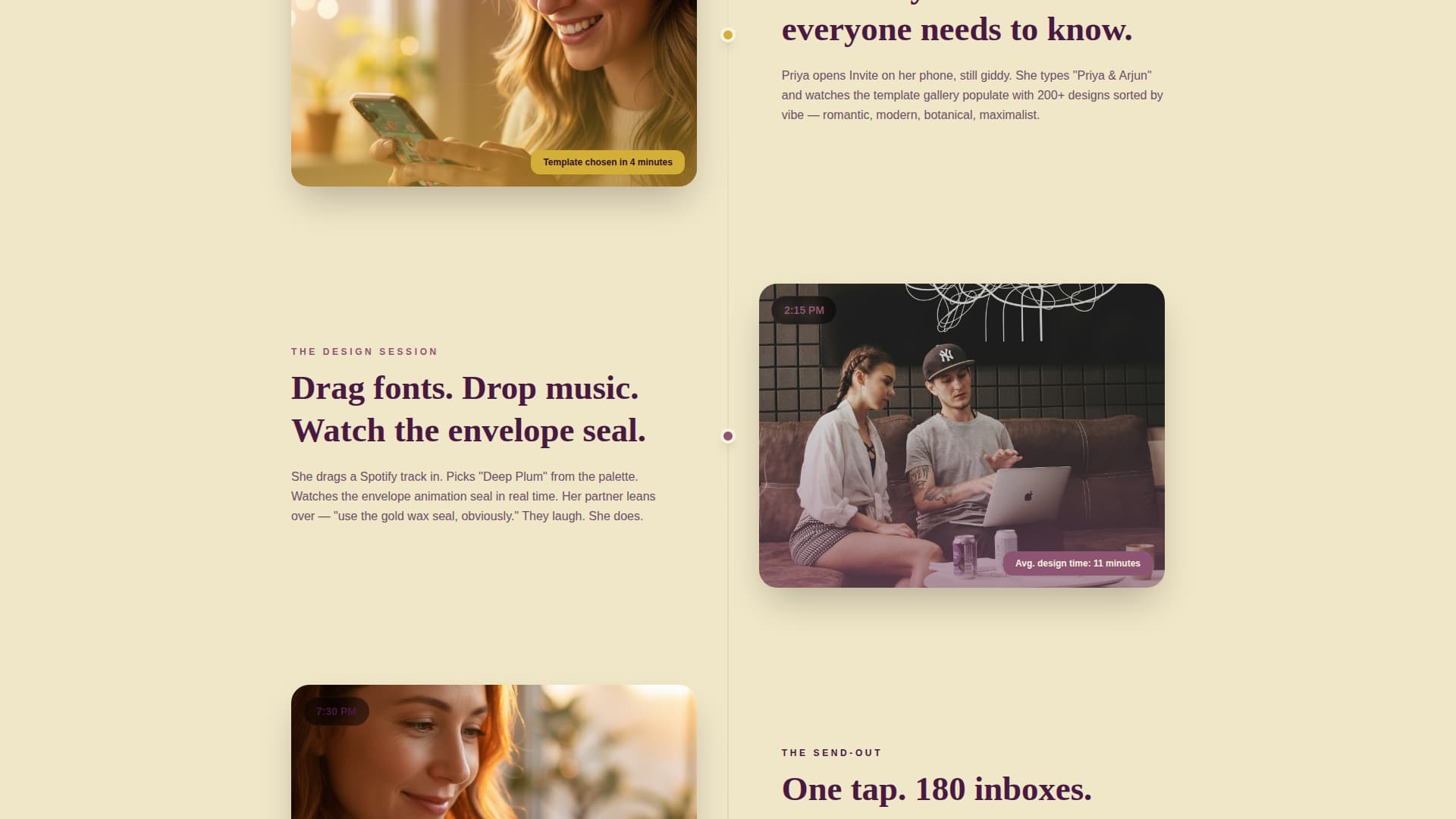 Wedding Invitation & Stationery Reviews Website Template