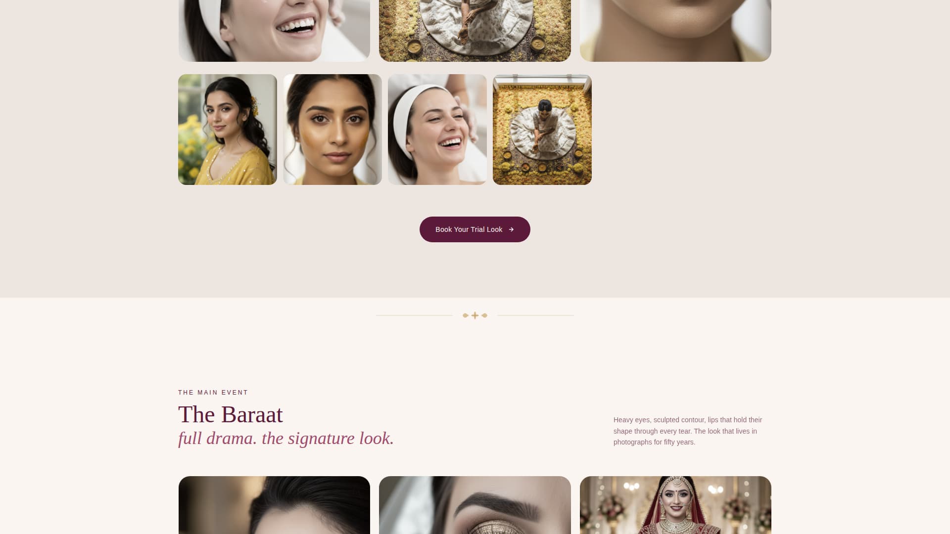 Indian Wedding Booking Website Template