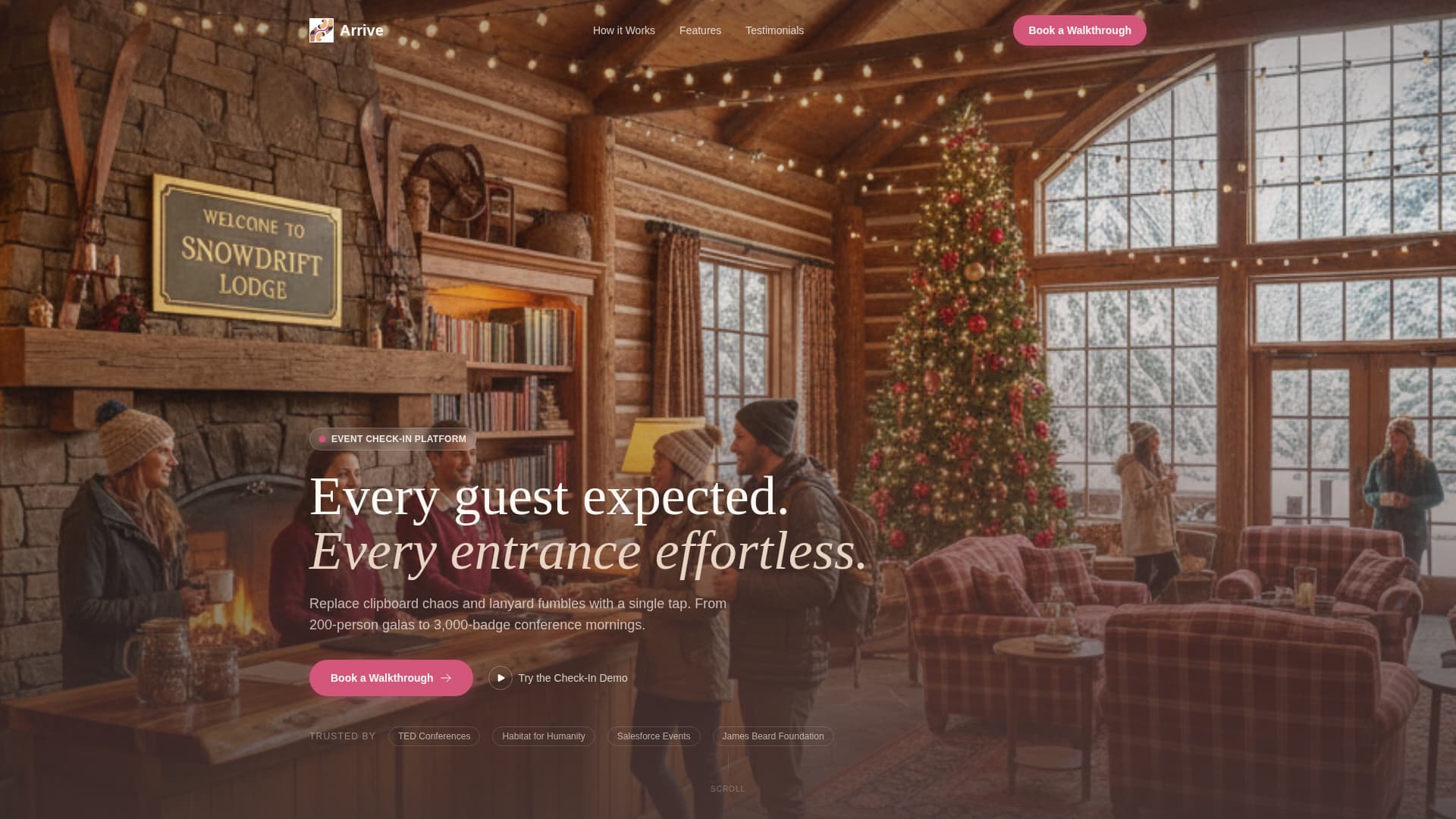Ticketing & Event Platform Booking Website Template