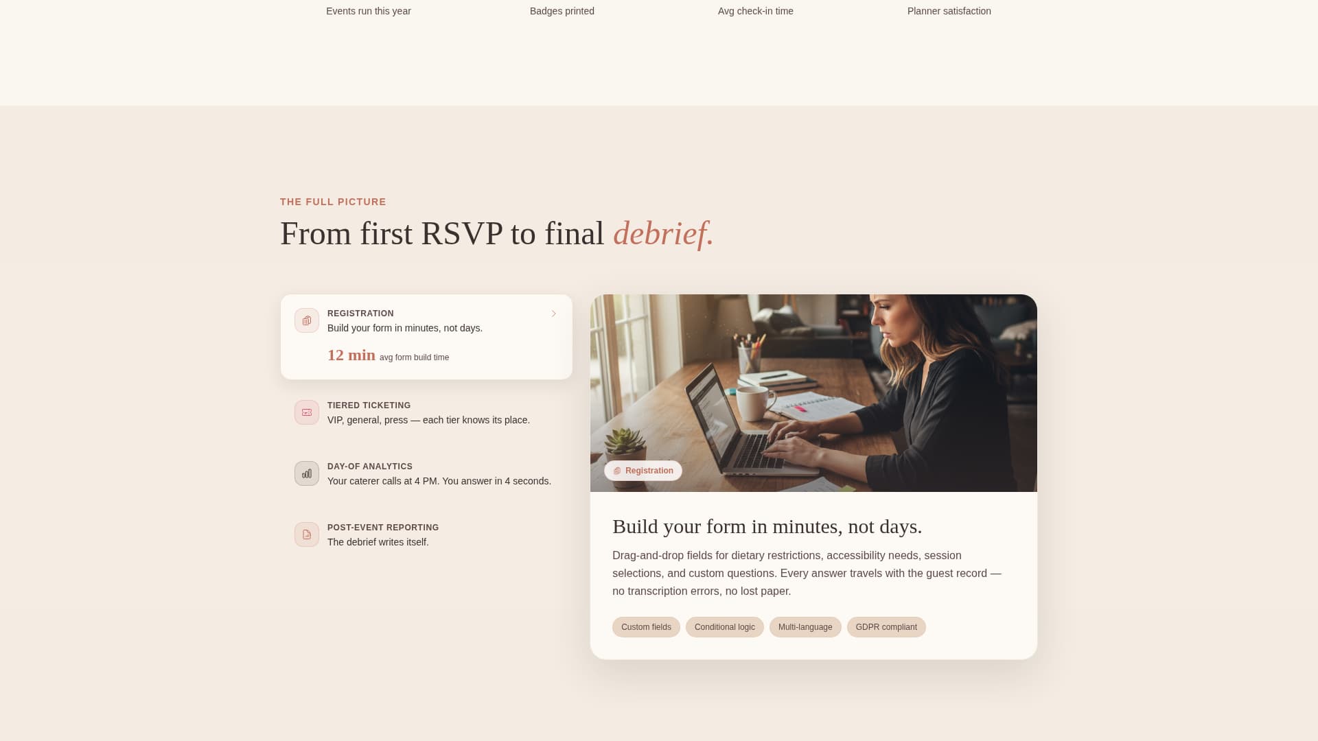 Ticketing & Event Platform Booking Website Template