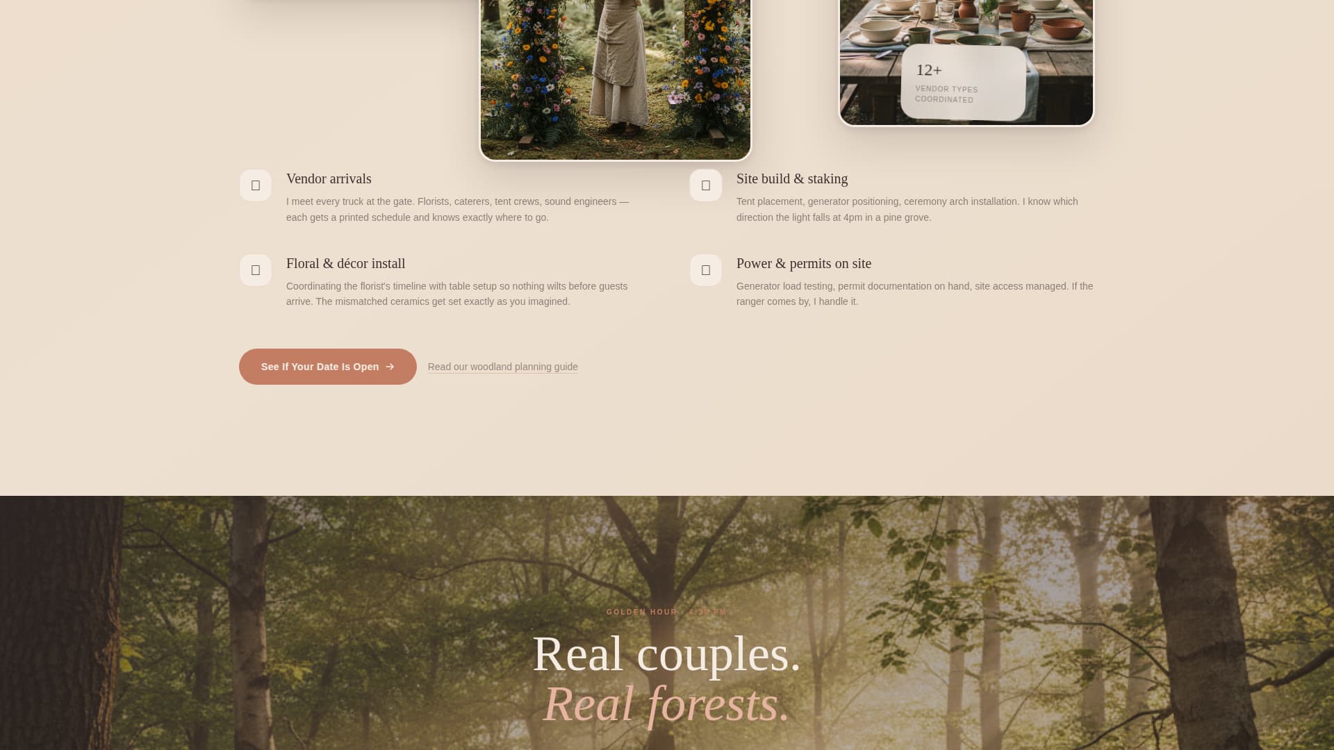 Wedding Venue Expert Booking Website Template