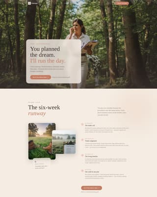 Wedding Venue Expert Booking Website Template