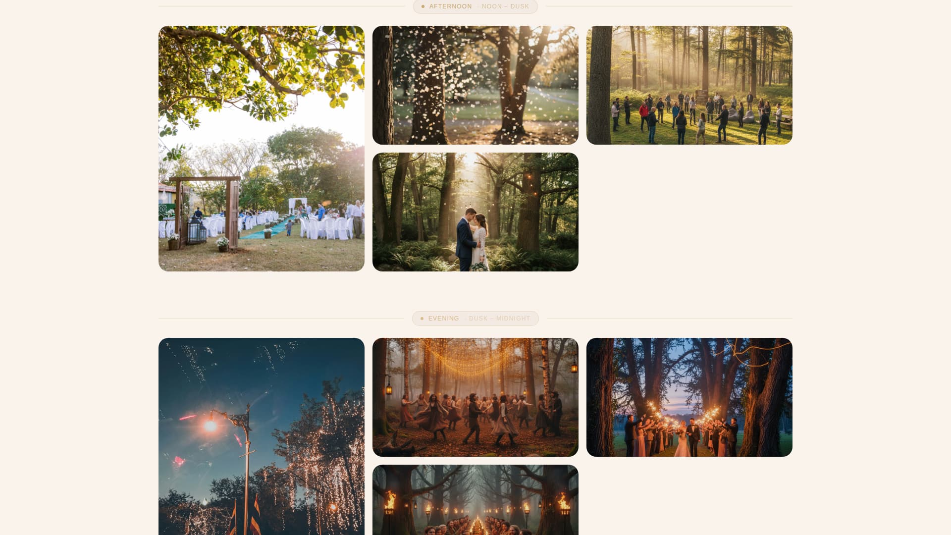 Wedding Venue Premium Booking Website Template