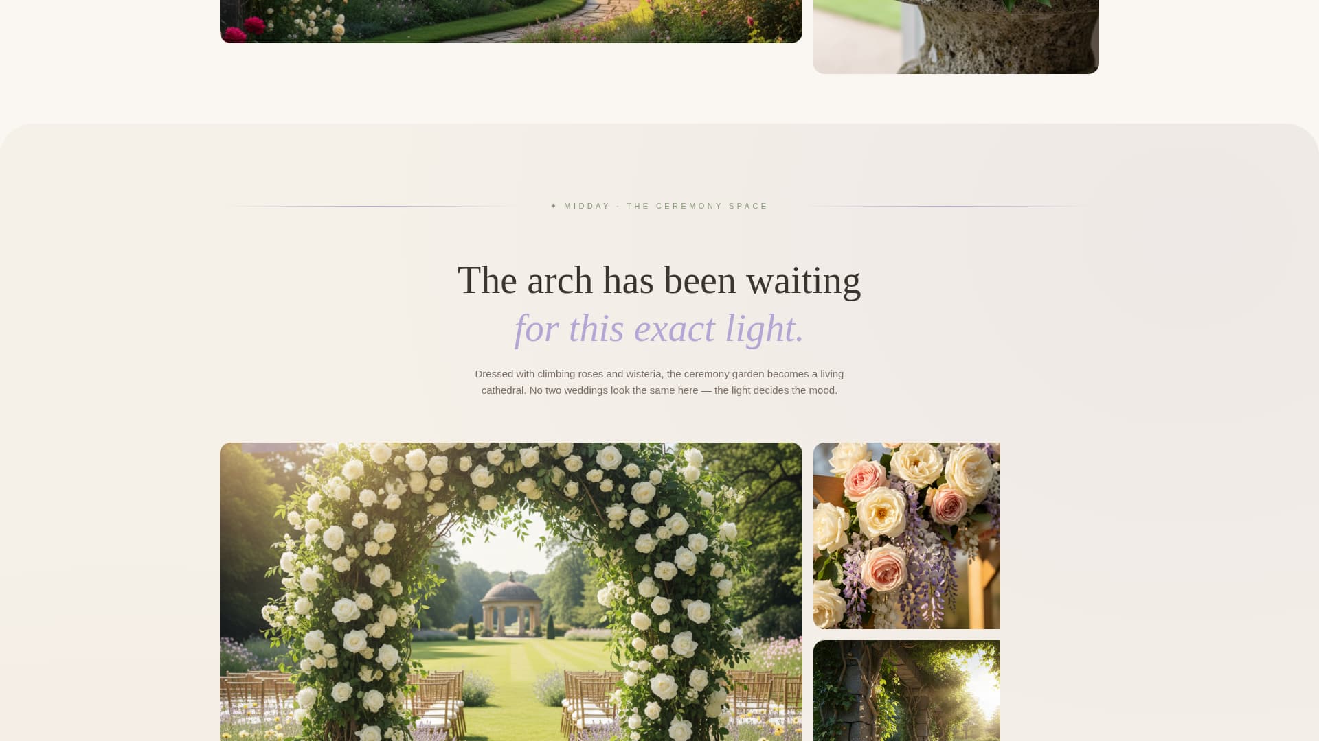Wedding Venue Local Booking Website Template