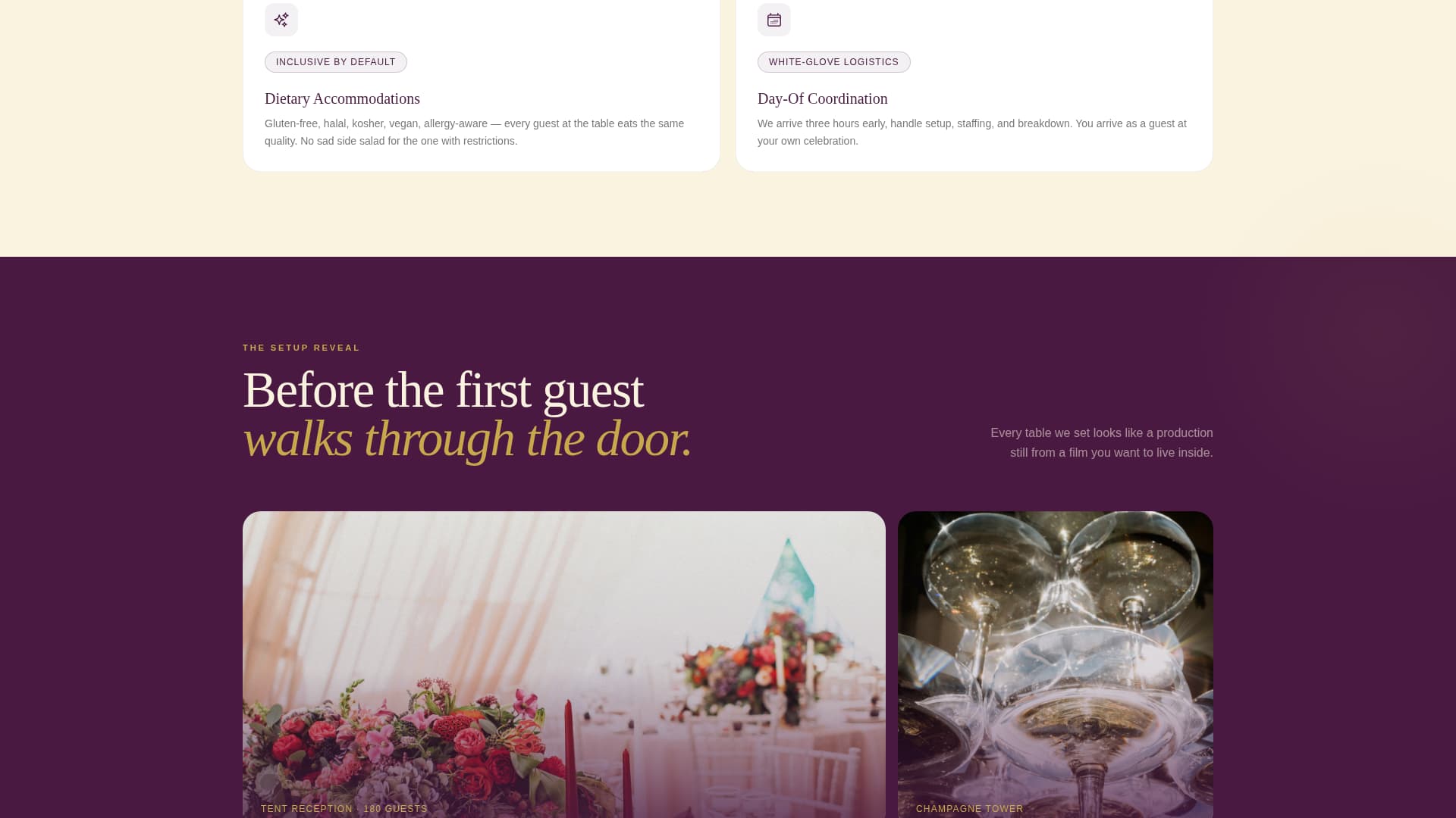Graduation Event Booking Website Template
