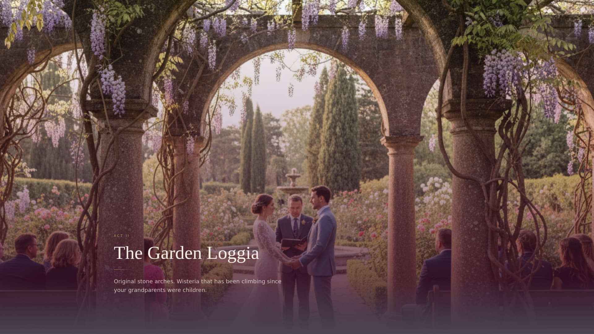 Wedding Venue Certified Booking Website Template