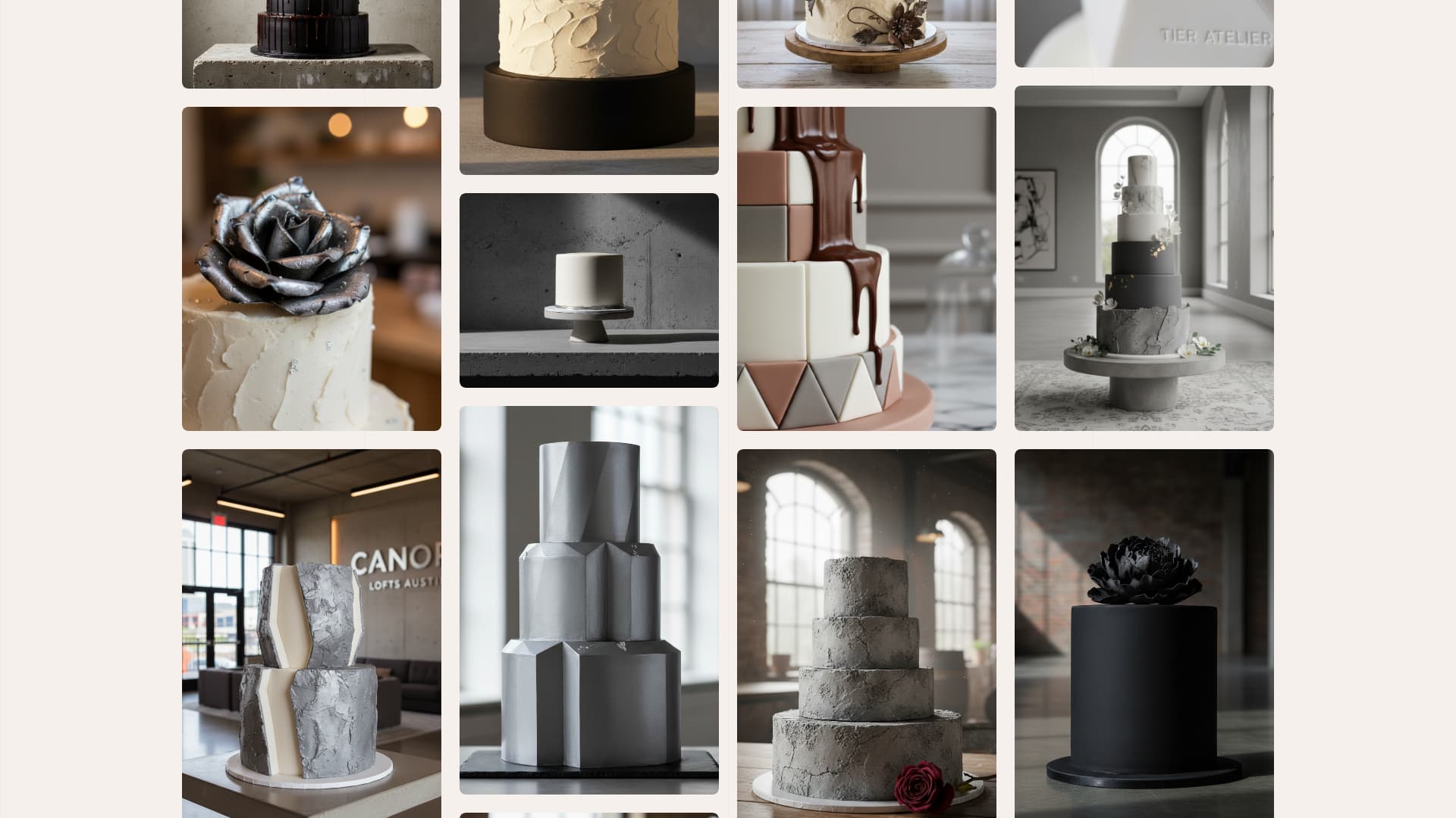 Industrial Chic Wedding Professional Website Template