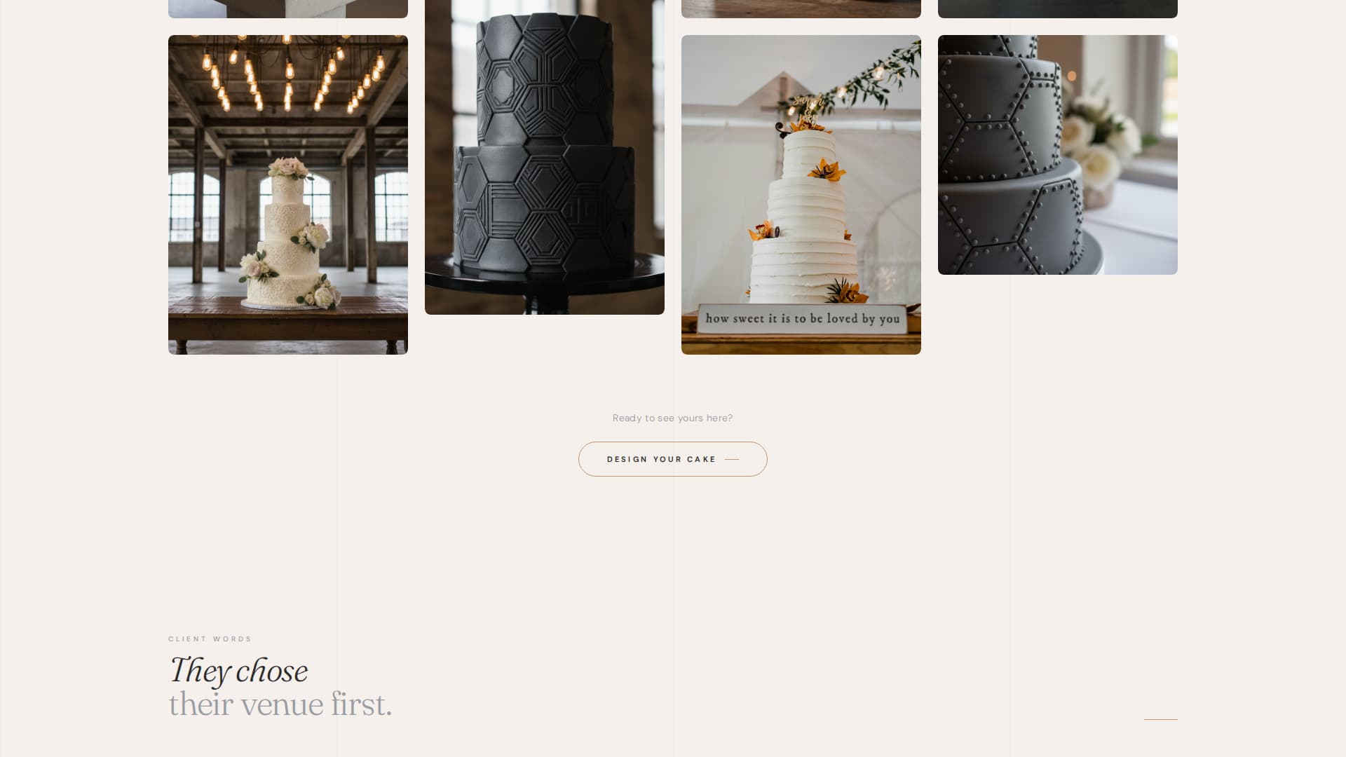 Industrial Chic Wedding Professional Website Template
