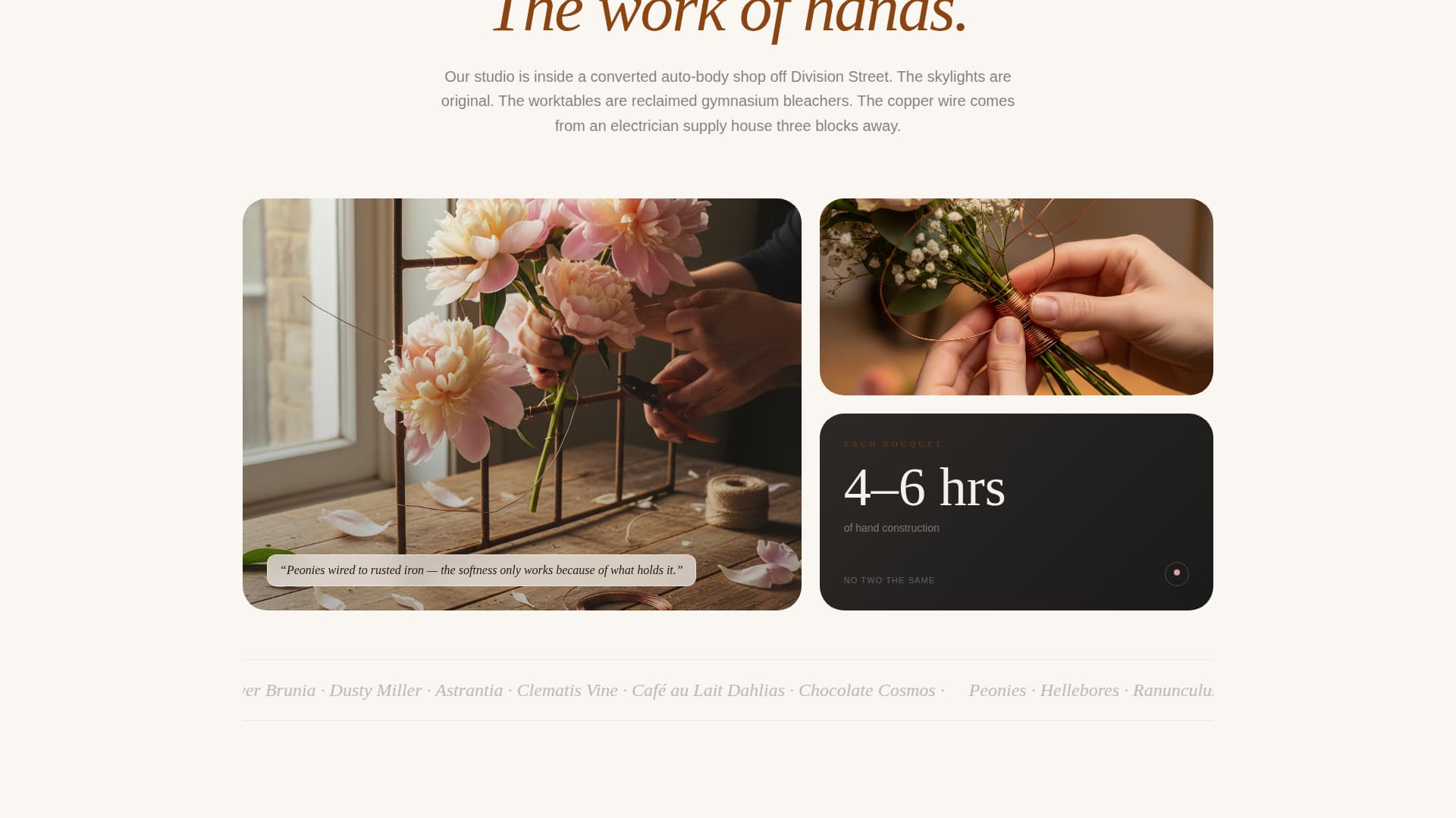Industrial Chic Wedding Advanced Professional Website Template