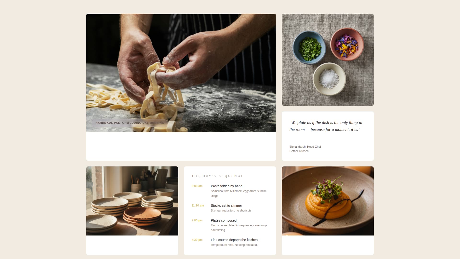 Minimalist Wedding Specialist Professional Website Template