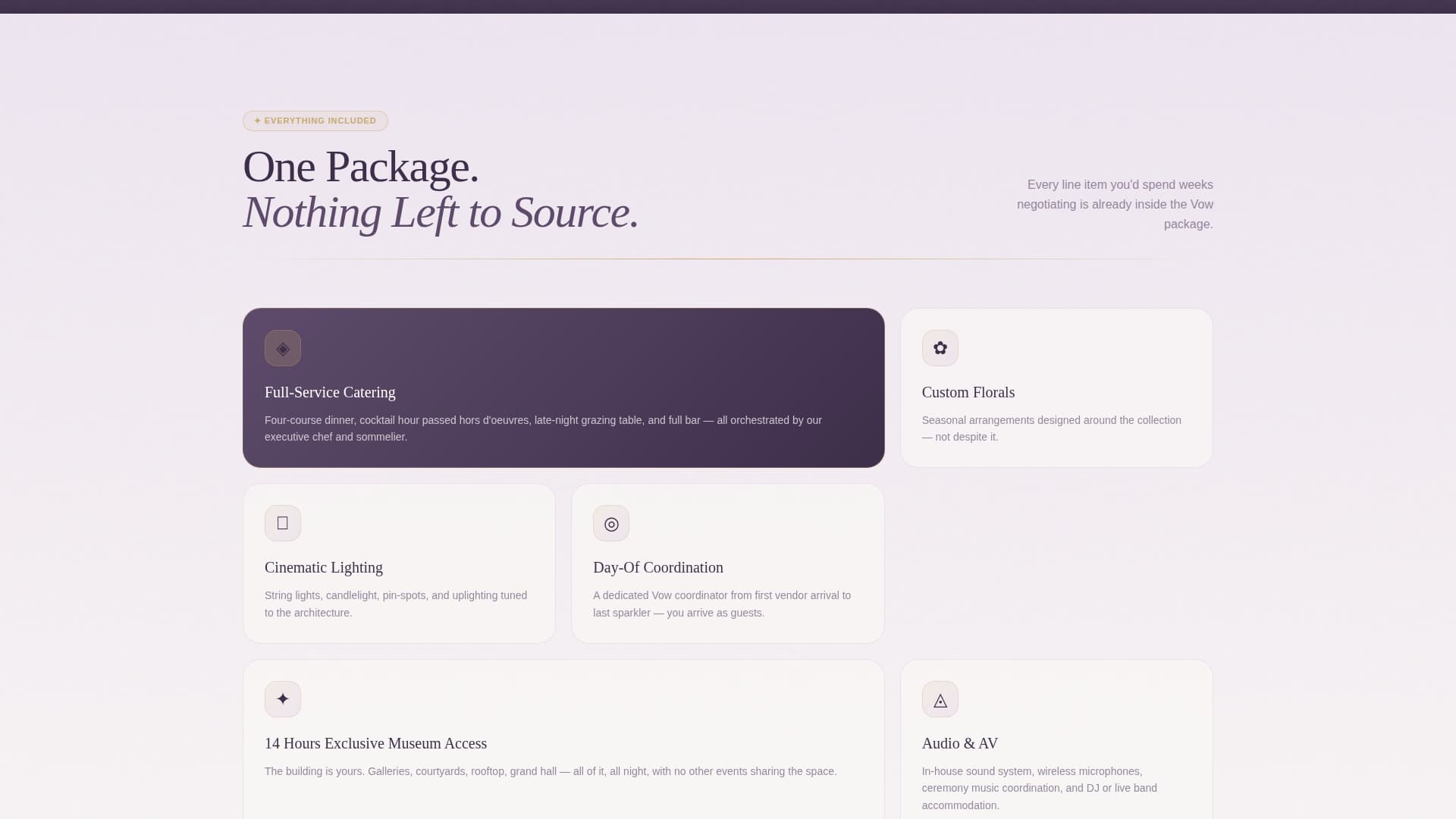 Wedding Venue Booking Website Template